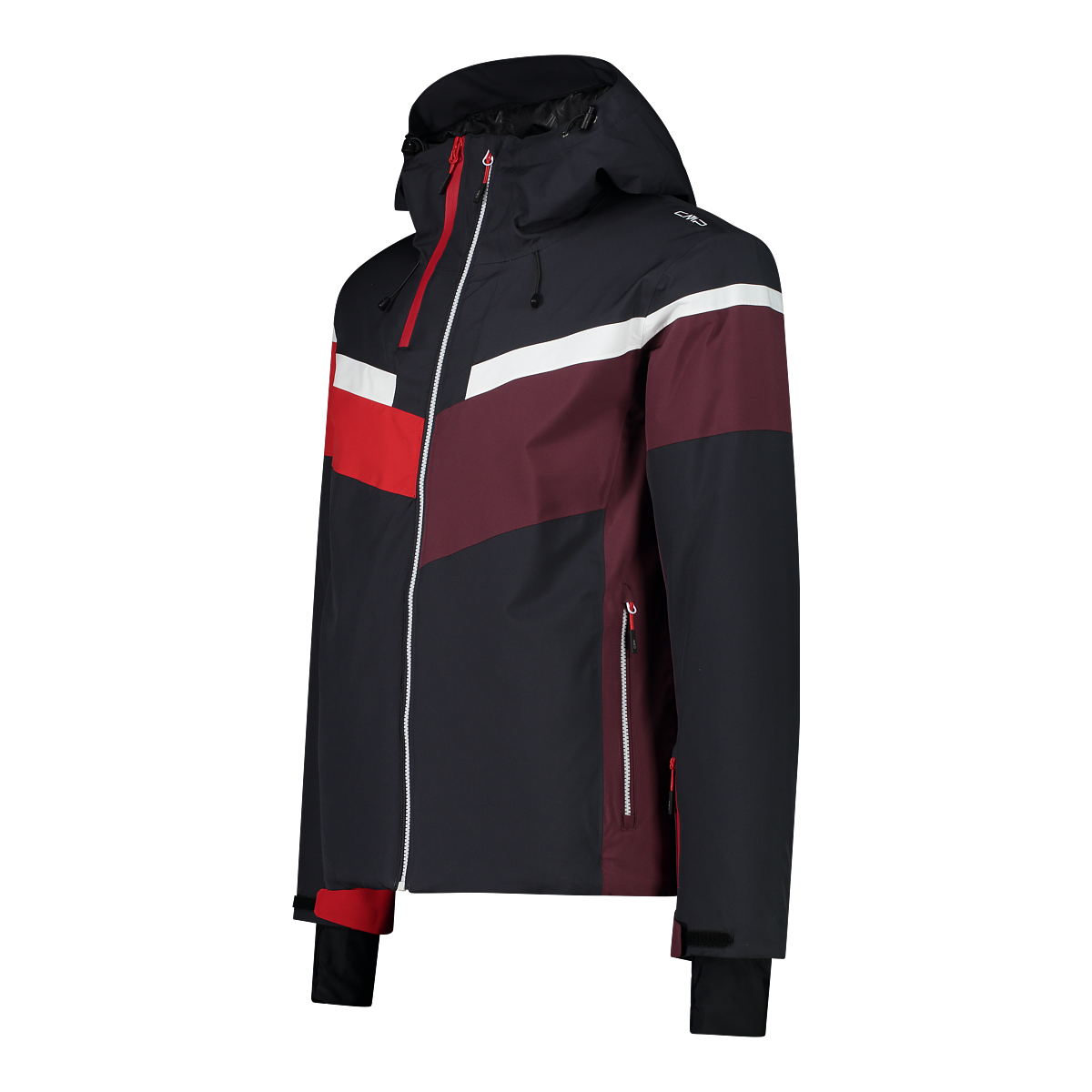 CMP Skijacke »33W0827-L931 MAN JACKET FIX HOOD PETROL«, mit Kapuze