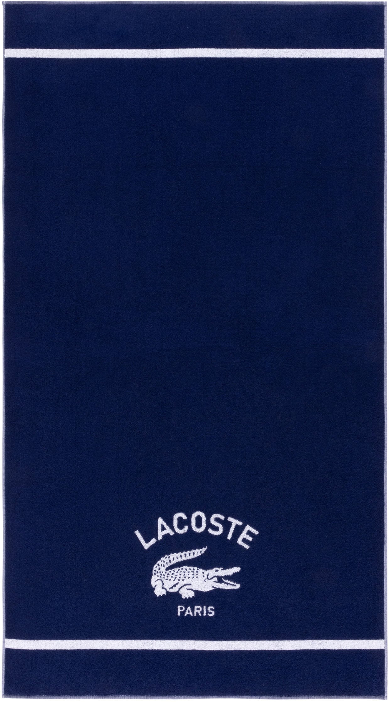 Image of Lacoste Badetuch "LORIGIN" mit Label-Applikationen