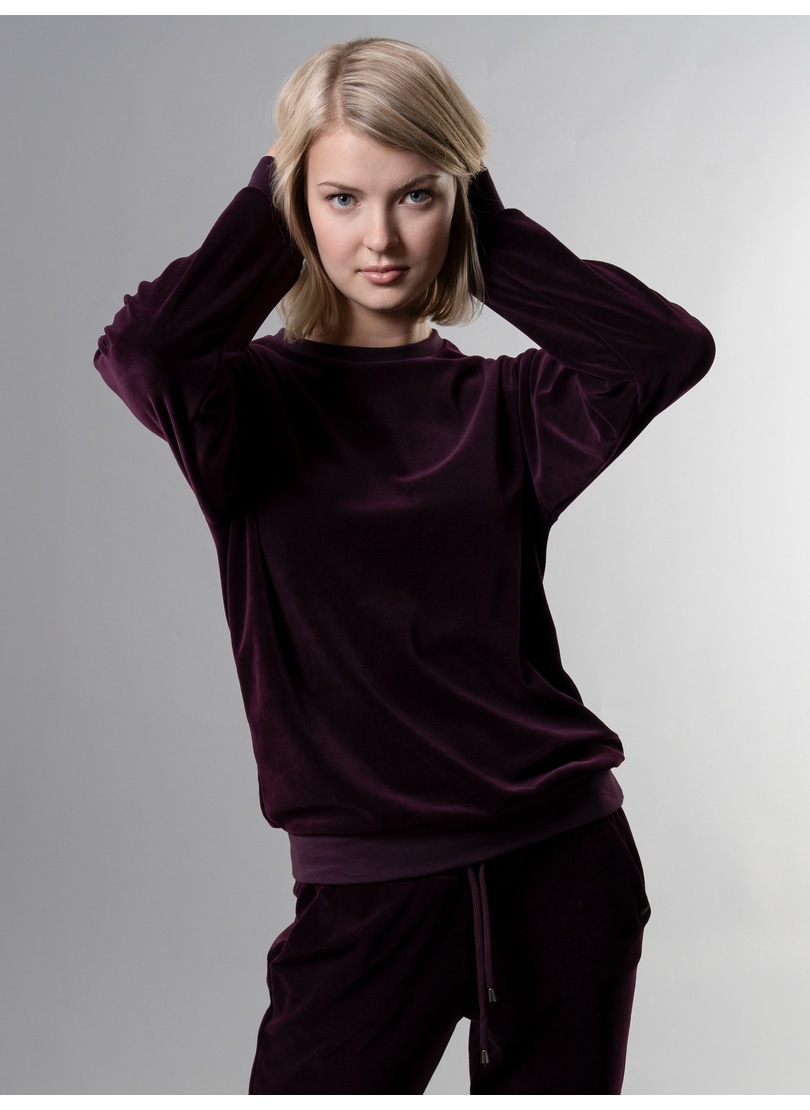 Trigema Sweatshirt »TRIGEMA Nicki-Shirt«
