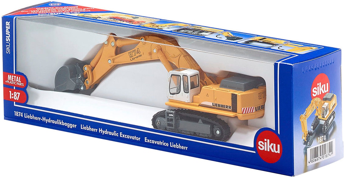 Siku Spielzeug-Bagger »SIKU Super, Liebherr Hydraulikbagger (1874)«