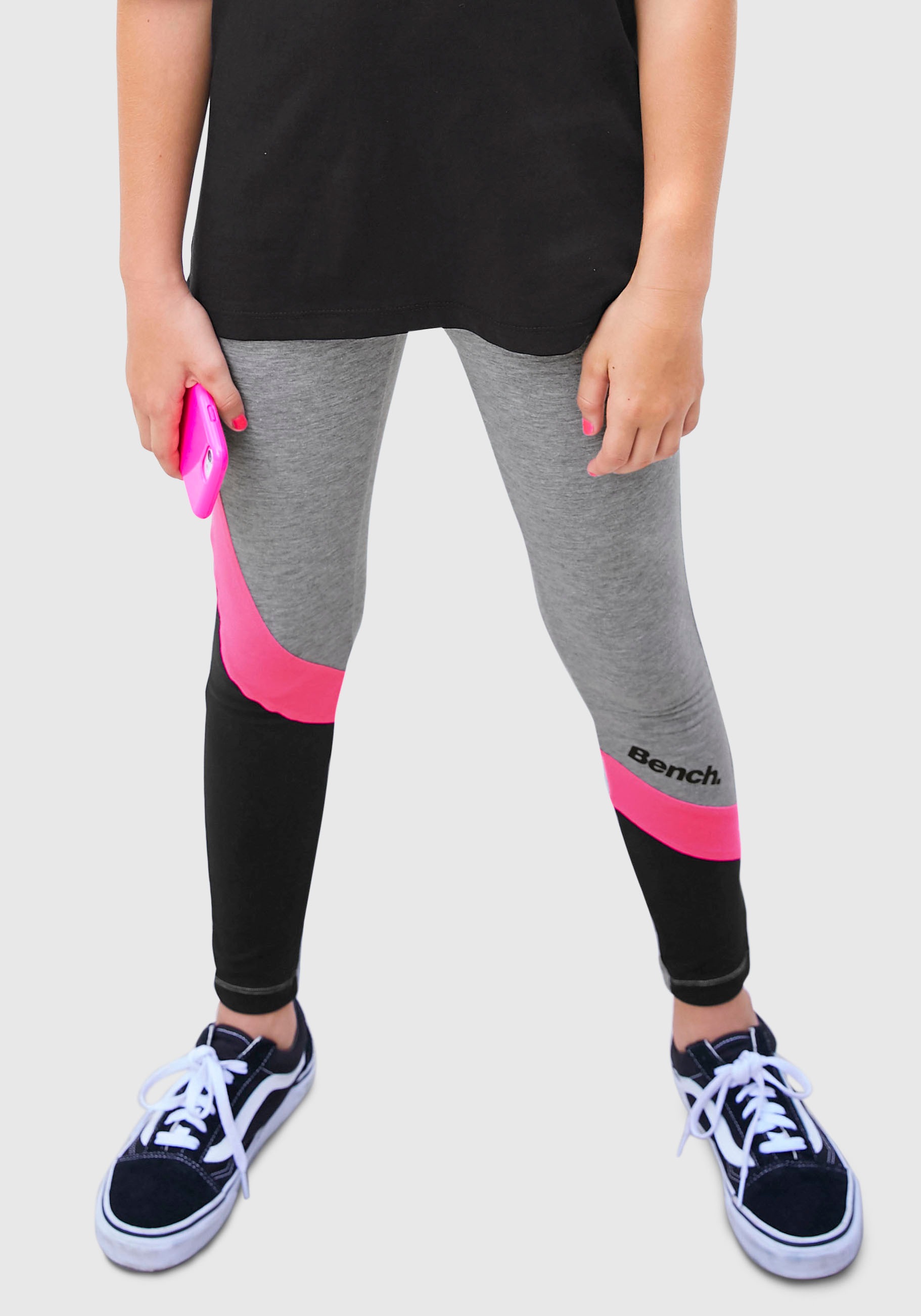 Image of Bench. Leggings, mit Einsätzen und Logoschriftzug bei Ackermann Versand Schweiz