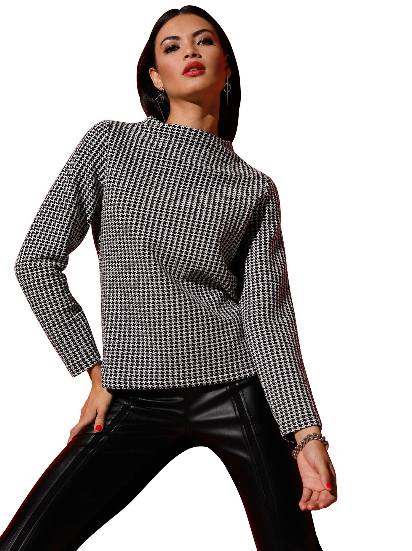 Image of creation L Stehkragenshirt »Shirt«, (1 tlg.) bei Ackermann Versand Schweiz