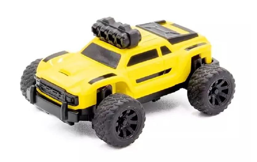 Image of RC-Auto "Turbo Racing Micro Monster Truck TC-01, Gelb,"
