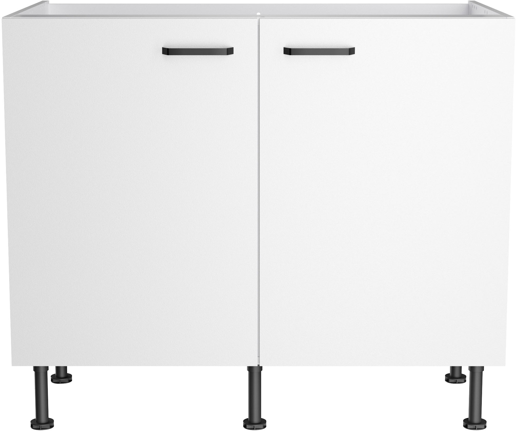 KOCHSTATION Spülenschrank "KS-Paula" 100 cm breit, 87 cm hoch, mit 1 Tür