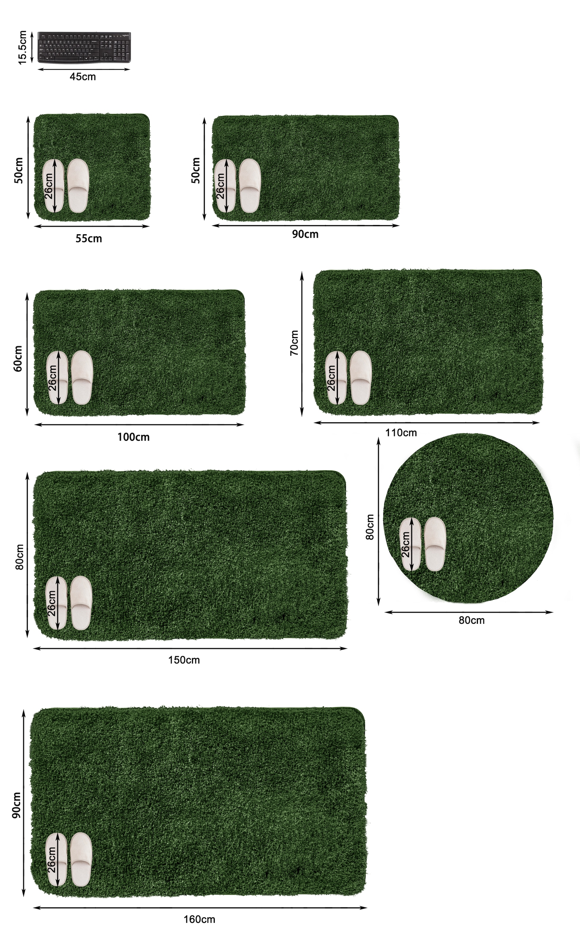 Möve Badematte »Superwuschel, Badvorleger, Badezimmer Teppich« Höhe 40 mm rutschhemmend beschichtet fussbodenheizungsgeeignet | schnell trocknend | strapazierfähig Mikrofaser-Badematte, Badteppich, rechteckig, rund & als 3-tlg. Set