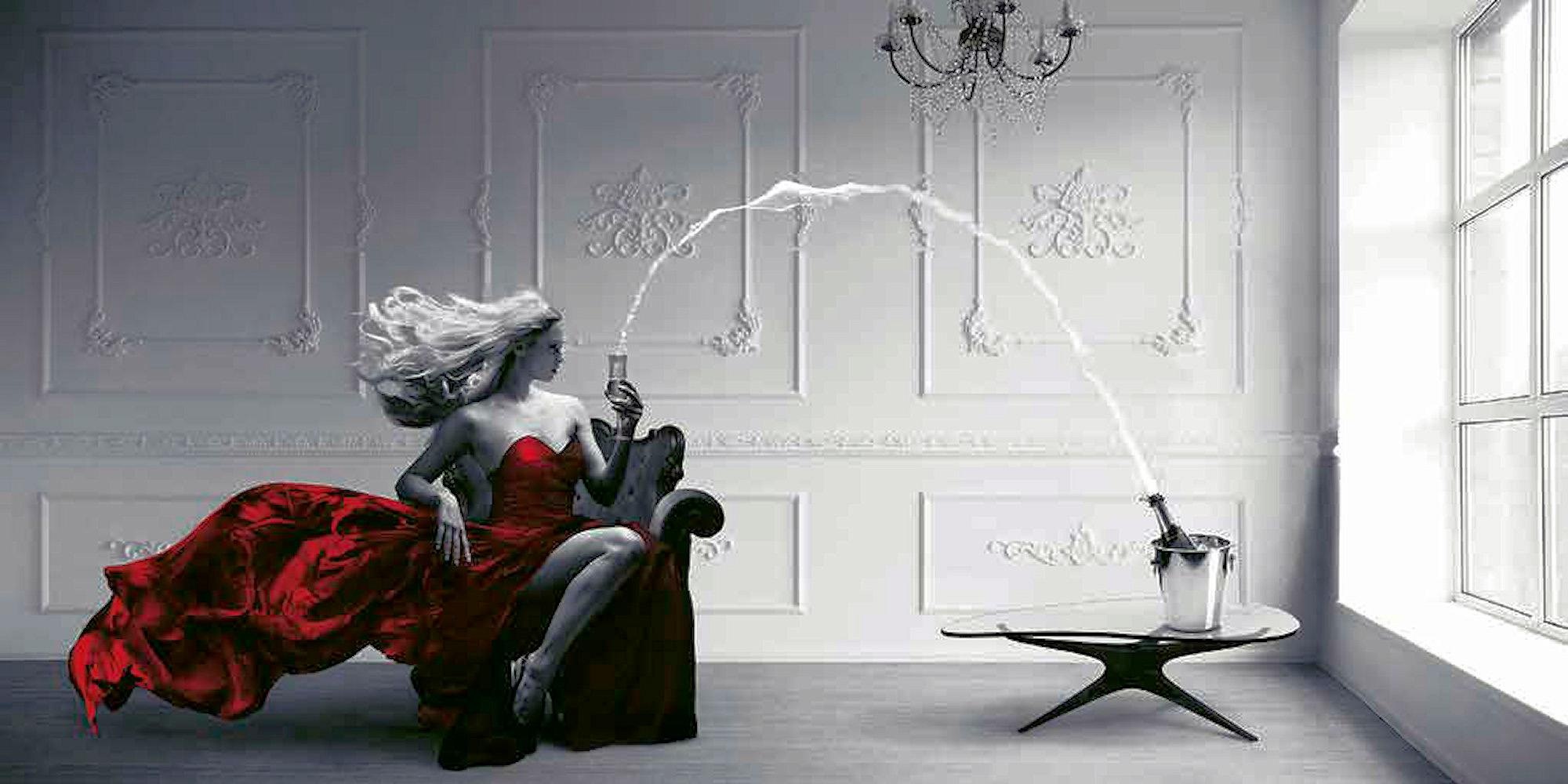 Image of my home Deco-Panel »JULIAN LAUREN / Champagne Zoom«, 100/50 cm bei Ackermann Versand Schweiz