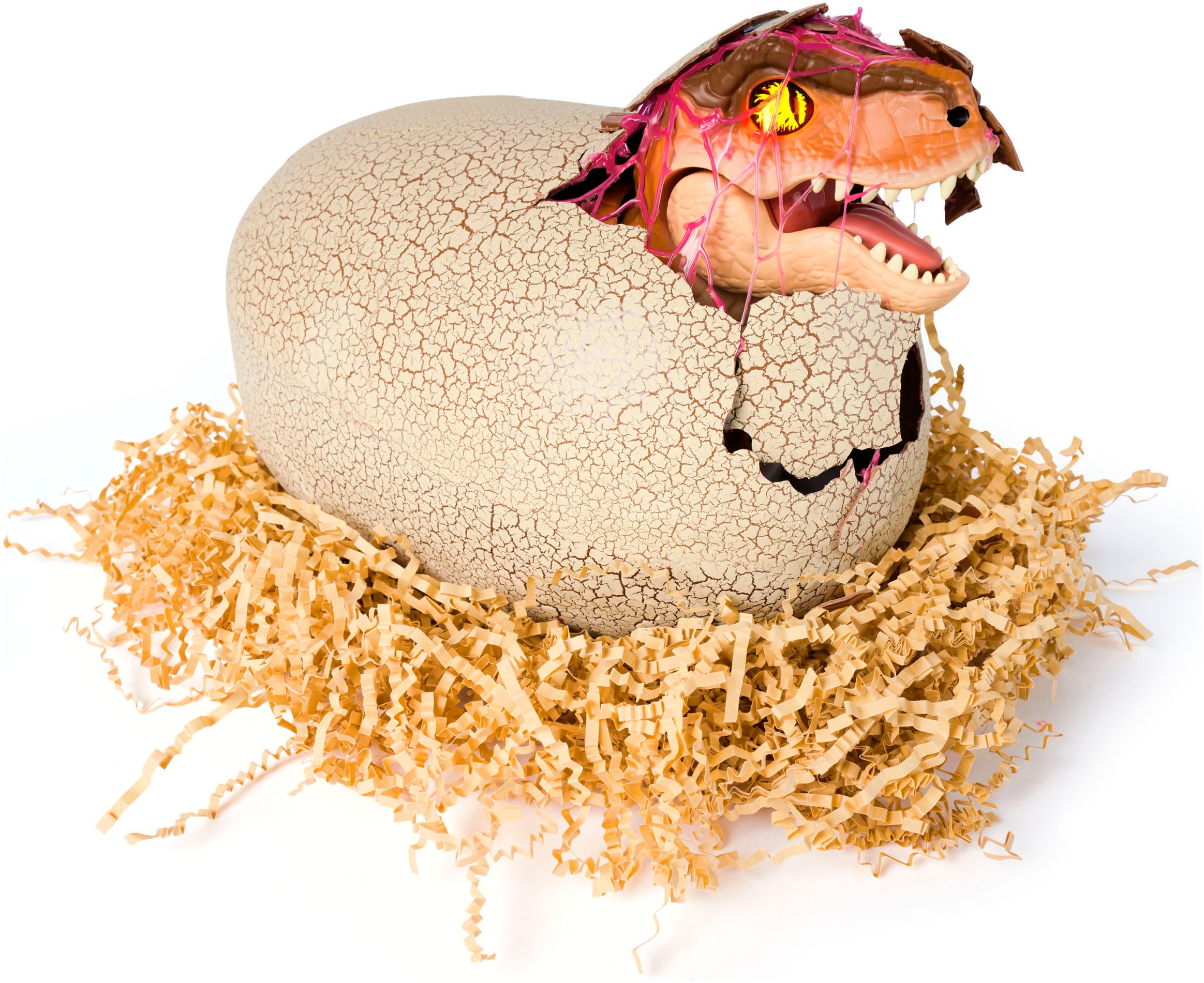 Spin Master Personnage de jeu »Primal Hatch - Interaktiver T-Rex im Ei« mit Licht und Sound
