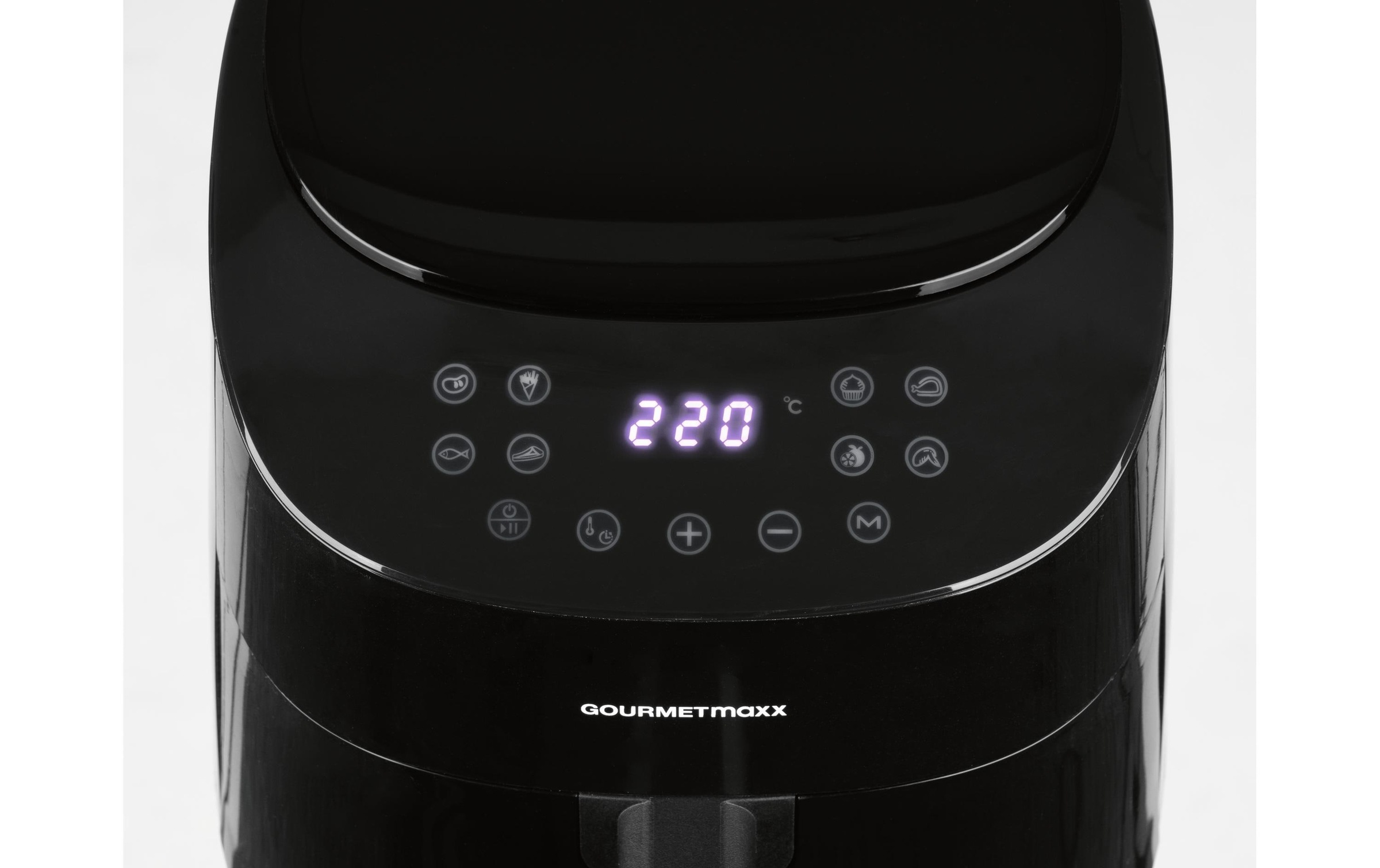 GOURMETmaxx Heissluftfritteuse »Digital Schwarz«, 1450 W