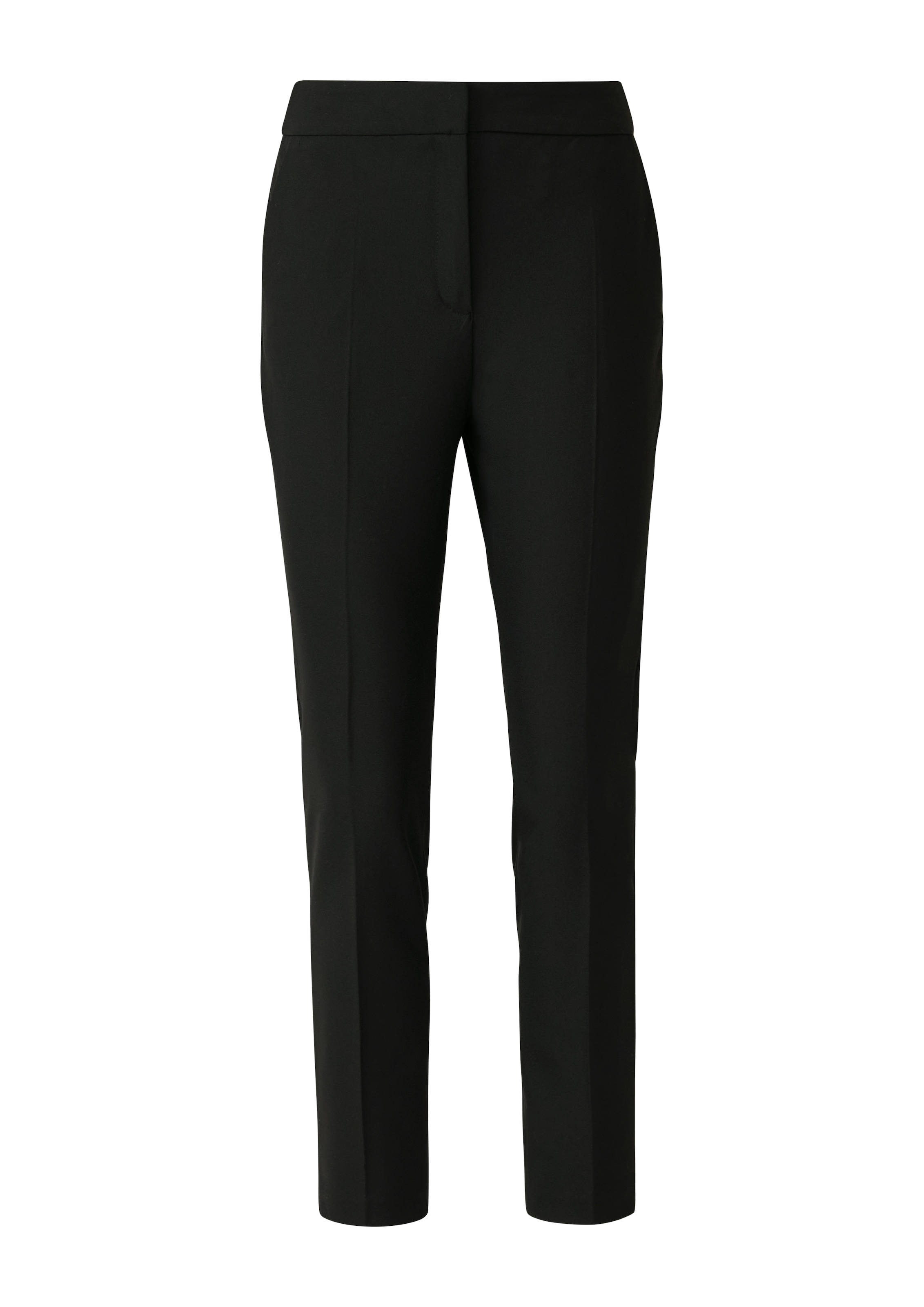 s.Oliver BLACK LABEL Pantalon en tissu  mit schmalem Bein, Viskose-Stretch
