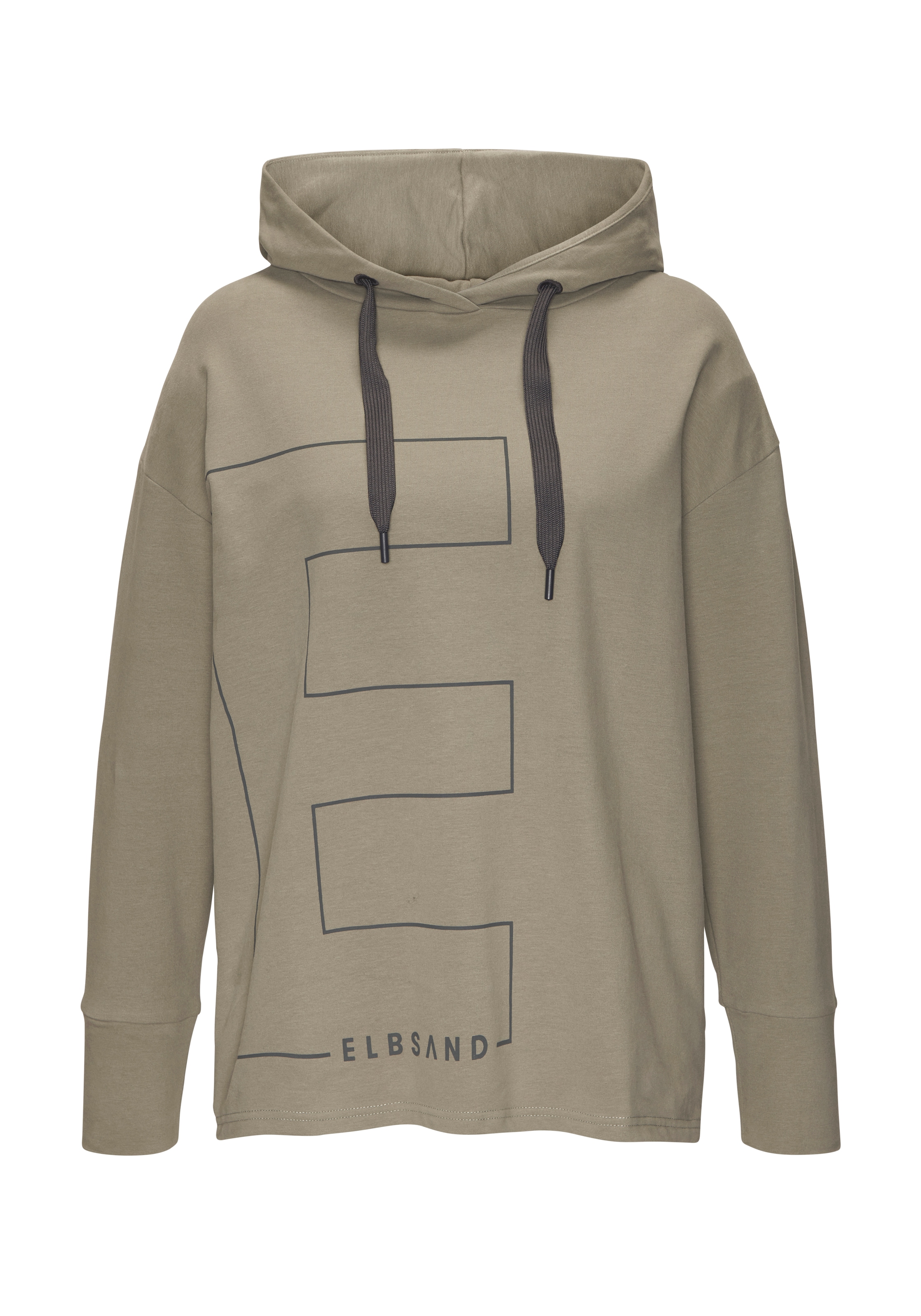 Elbsand Sweat à capuche »Dea«, , Hoodie mit Logodruck vorne
