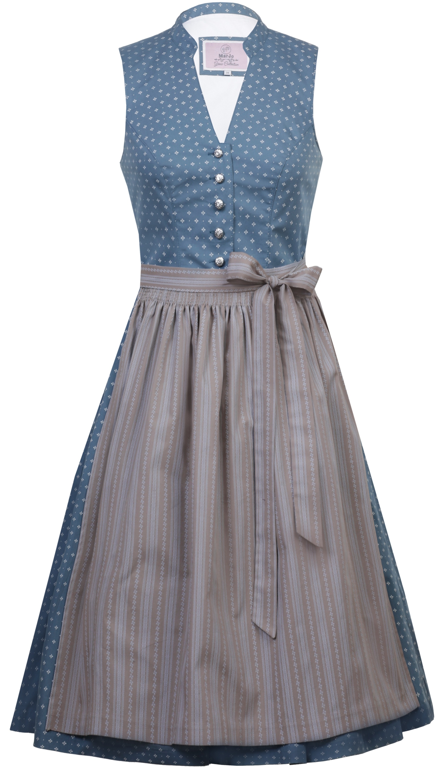 Image of MarJo Dirndl, (2 tlg.), Damen, midi mit Schmuckknöpfe bei Ackermann Versand Schweiz