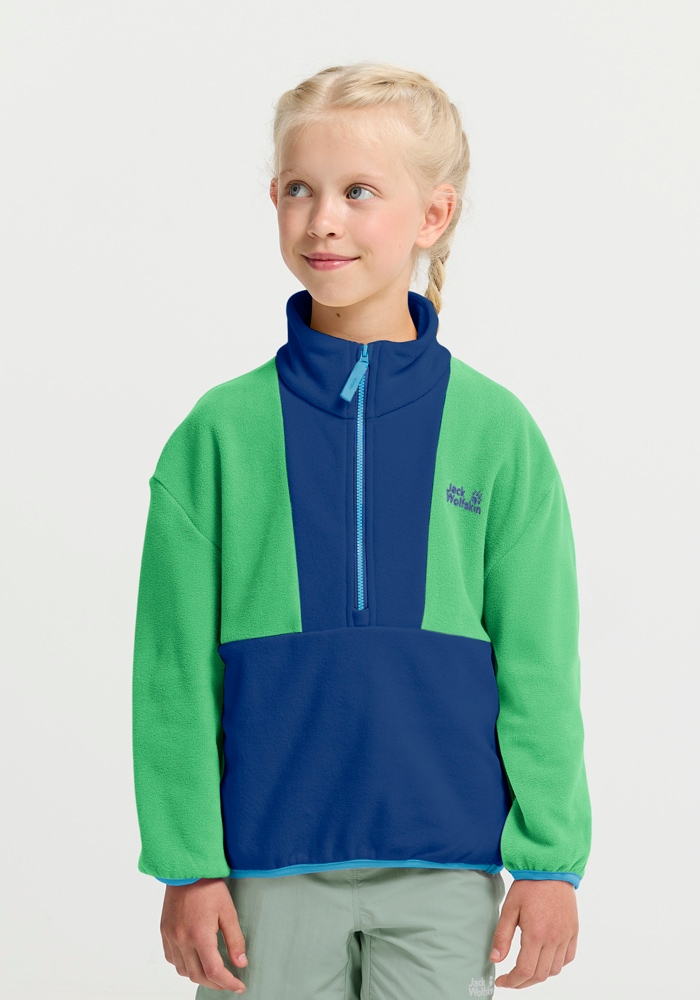 Jack Wolfskin Strickfleece-Pullover »COLORBLOCK TAUNUS HZ K«