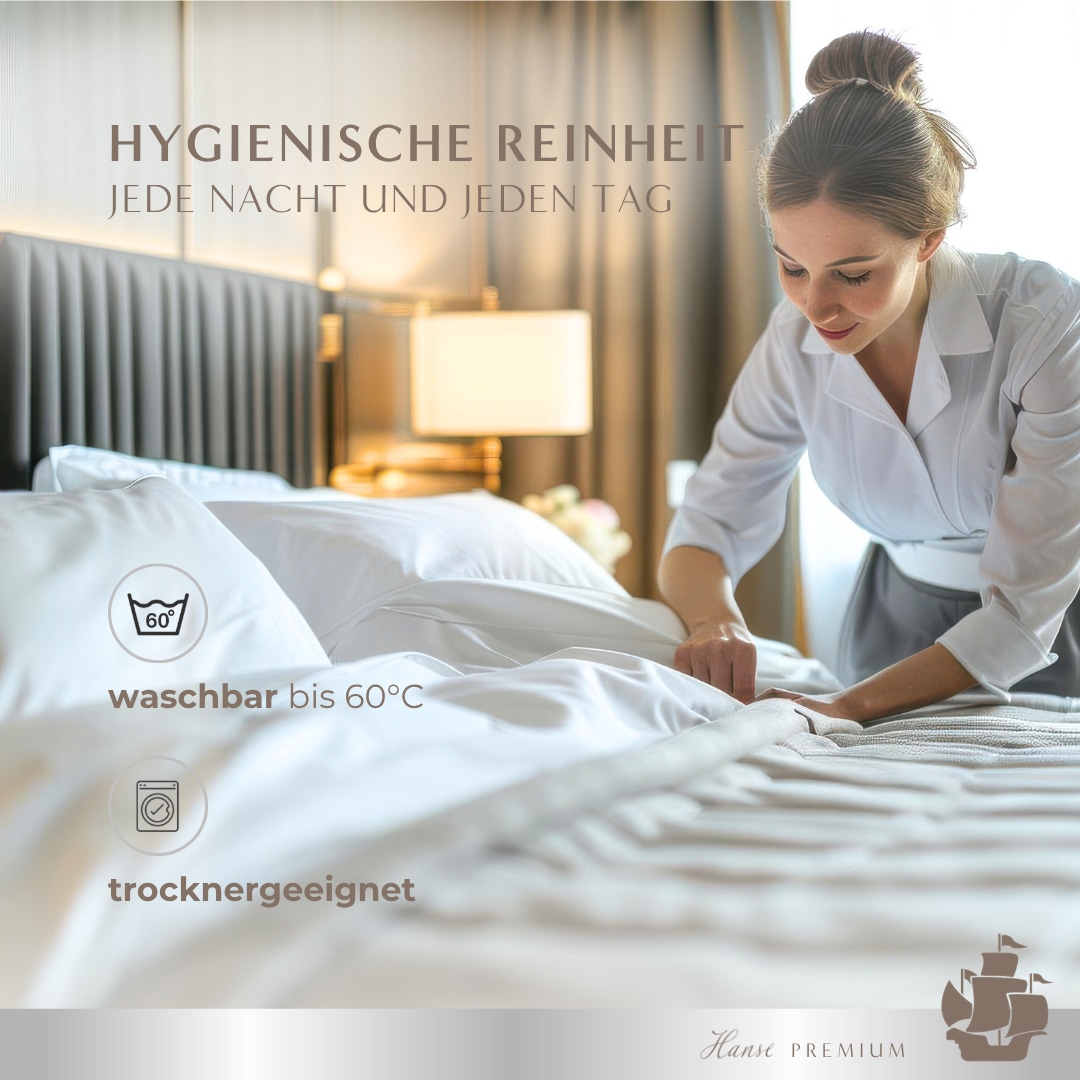Hanse mit Kogge Oreiller »Hanse Premium Loungekissen, Luxuskissen, Made in Germany, 80x80 cm« Füllung: 100 % polyester 1 cuis tlg. Kissen 80x80cm