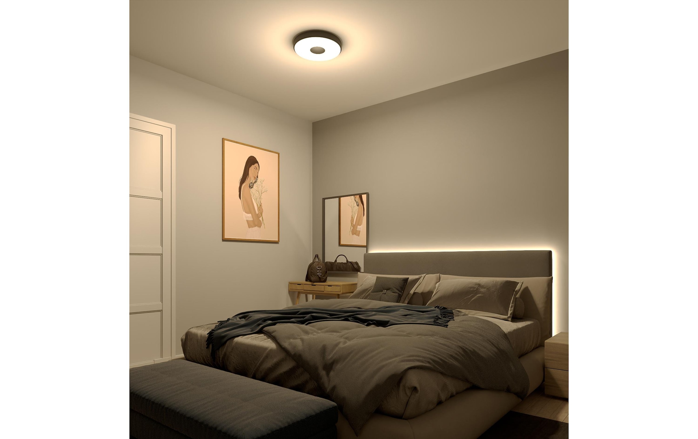 Philips Deckenleuchte »Coiner SceneSwitch 2700K, 2700 Lm« 1 Stk.