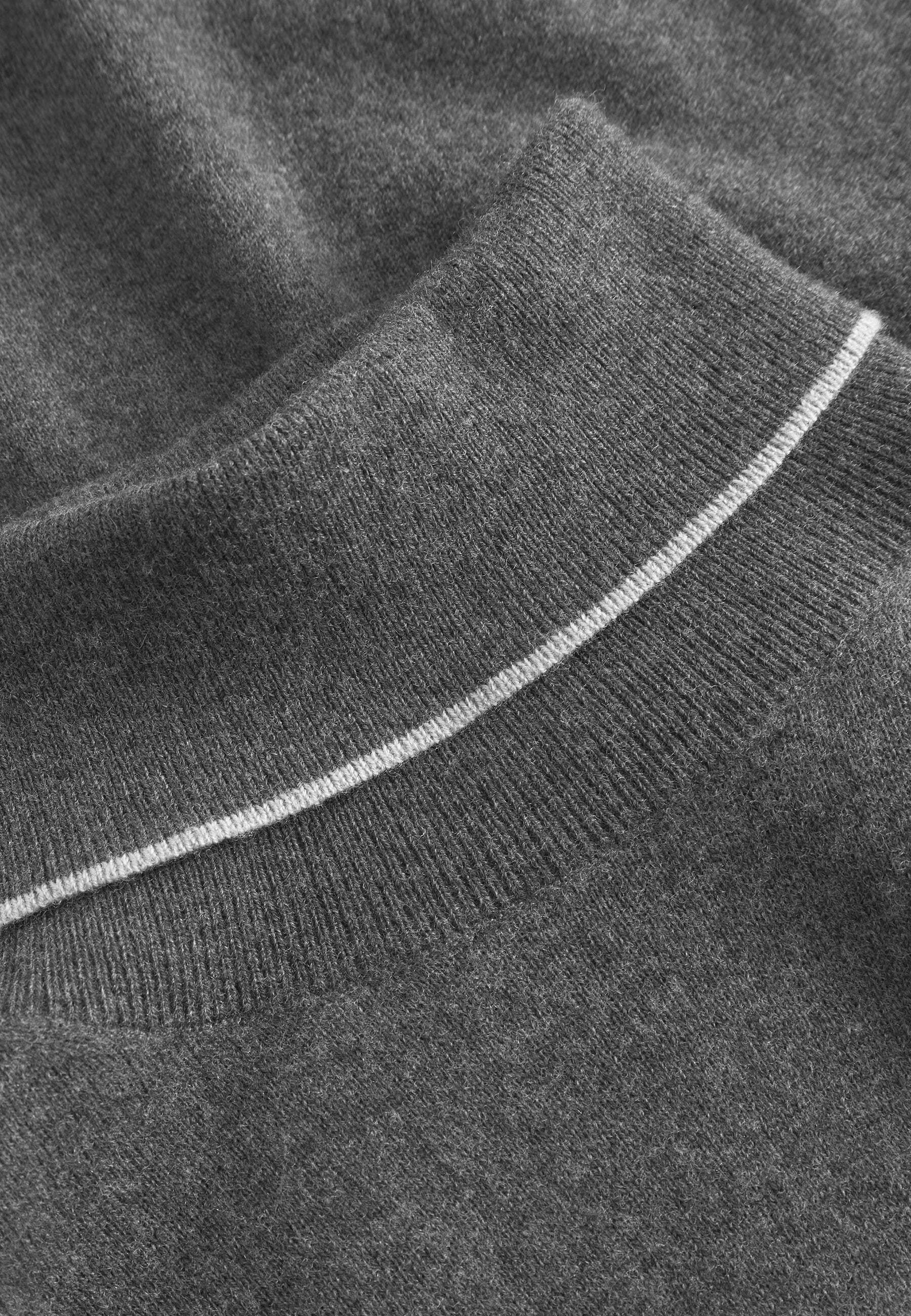 colours & sons Strickpullover »colours & sons Pullover Turtleneck Merino Blend«