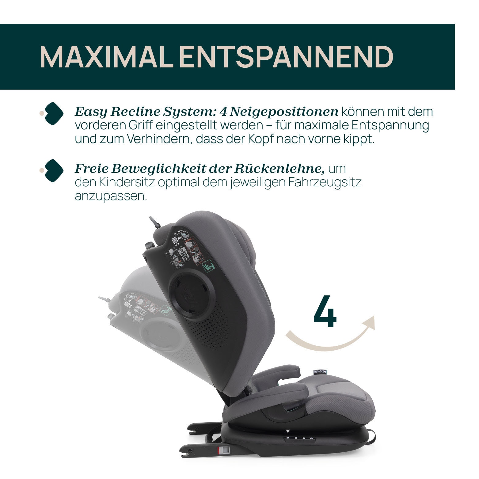 Chicco Siège auto pour enfant »Fold & Go I-Size«