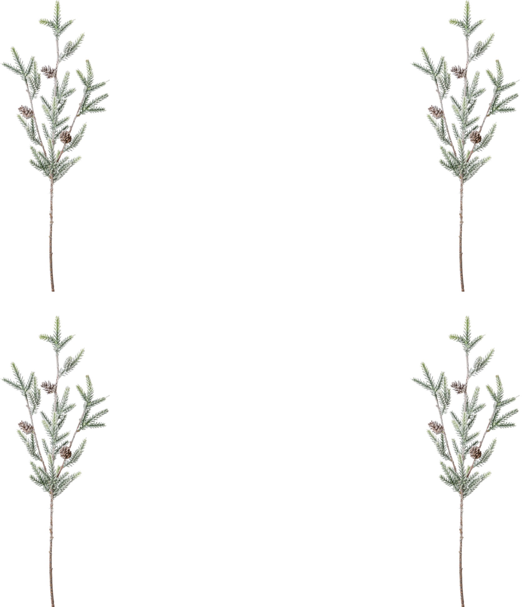 Image of Creativ green Kunstzweig, (4 St., 4 Stück), mit beschneiter Optik bei Ackermann Versand Schweiz