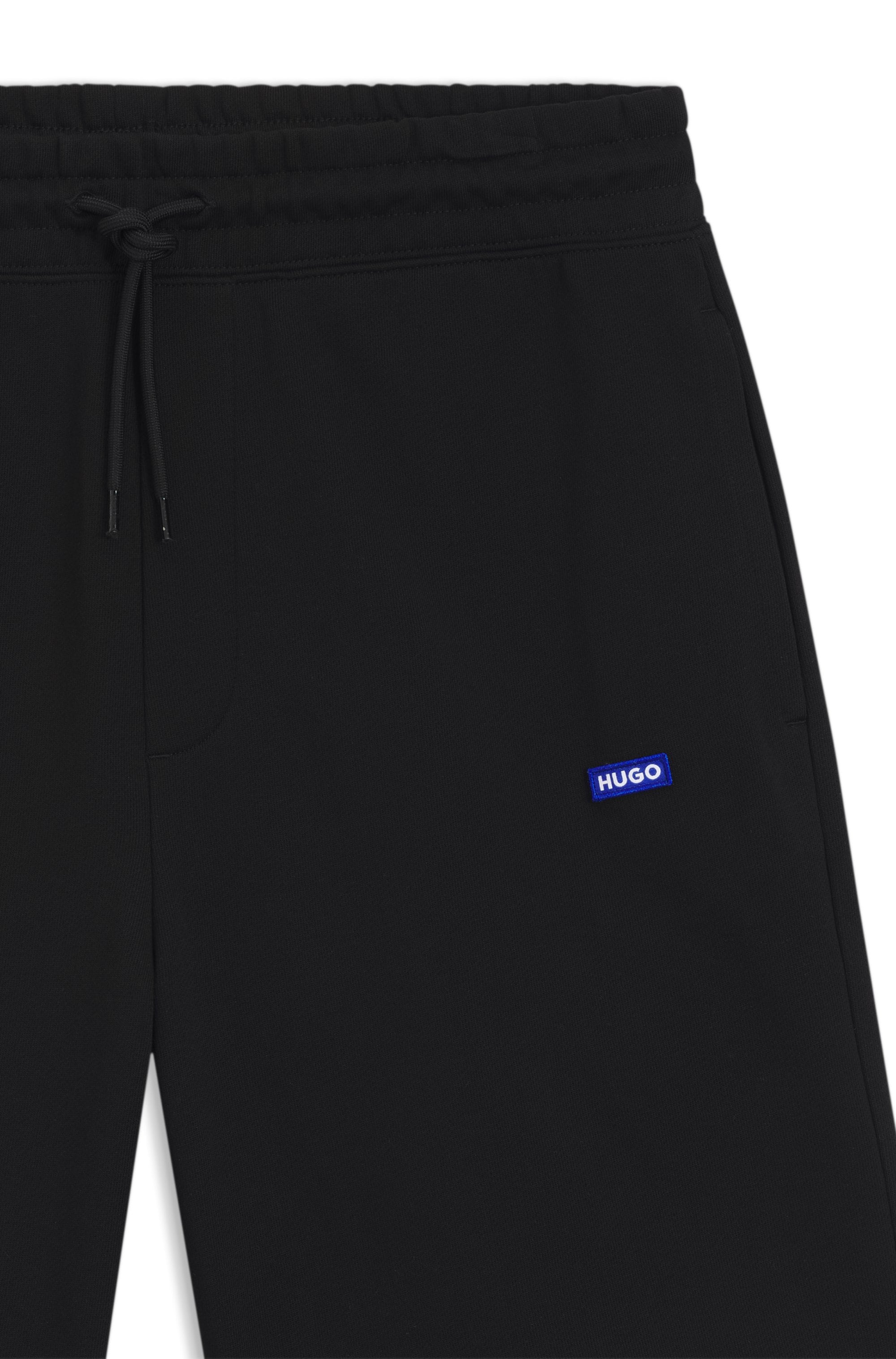 HUGO Blue Sweatshorts »Nasensio«  mit Markenlabel