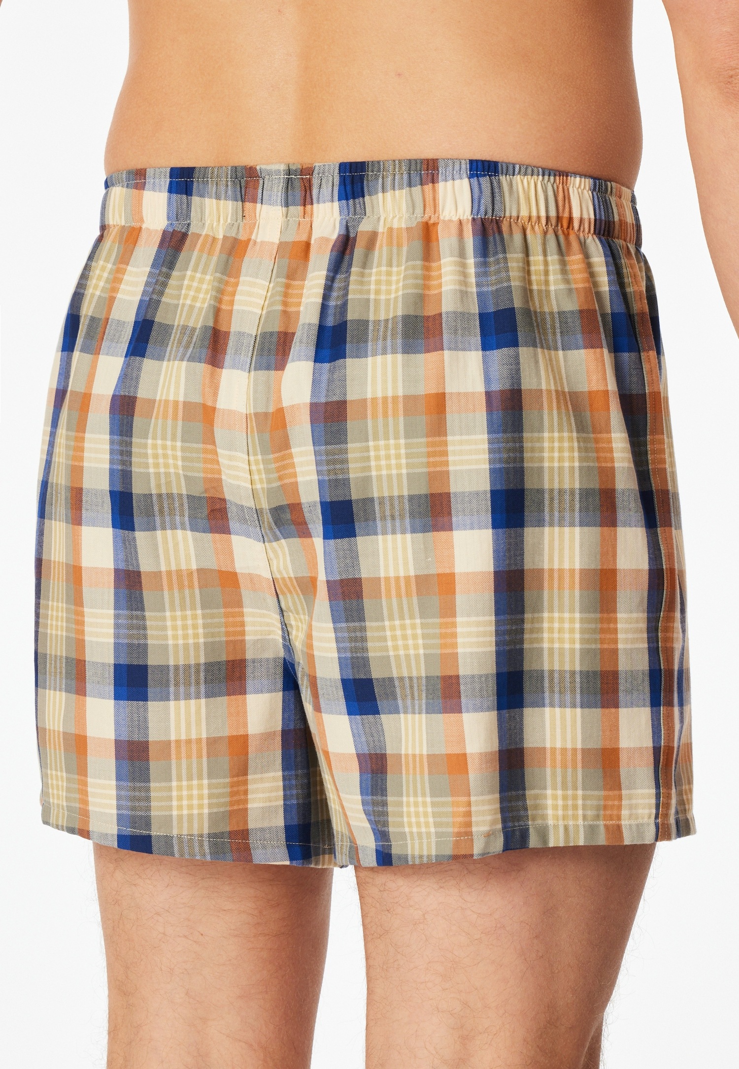 Schiesser Boxer ample »Boxershorts Multipack« Eingriff mit Knopf, elastischer Bund, lockere Passform