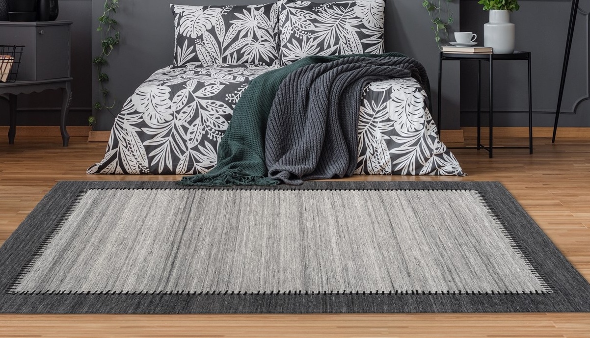 Image of Kayoom Teppich "Phoenix 310" rechteckig 6 mm Höhe Dezenter Jacquard-Teppich, Flachflor, Aus pflegeleichten Materialien