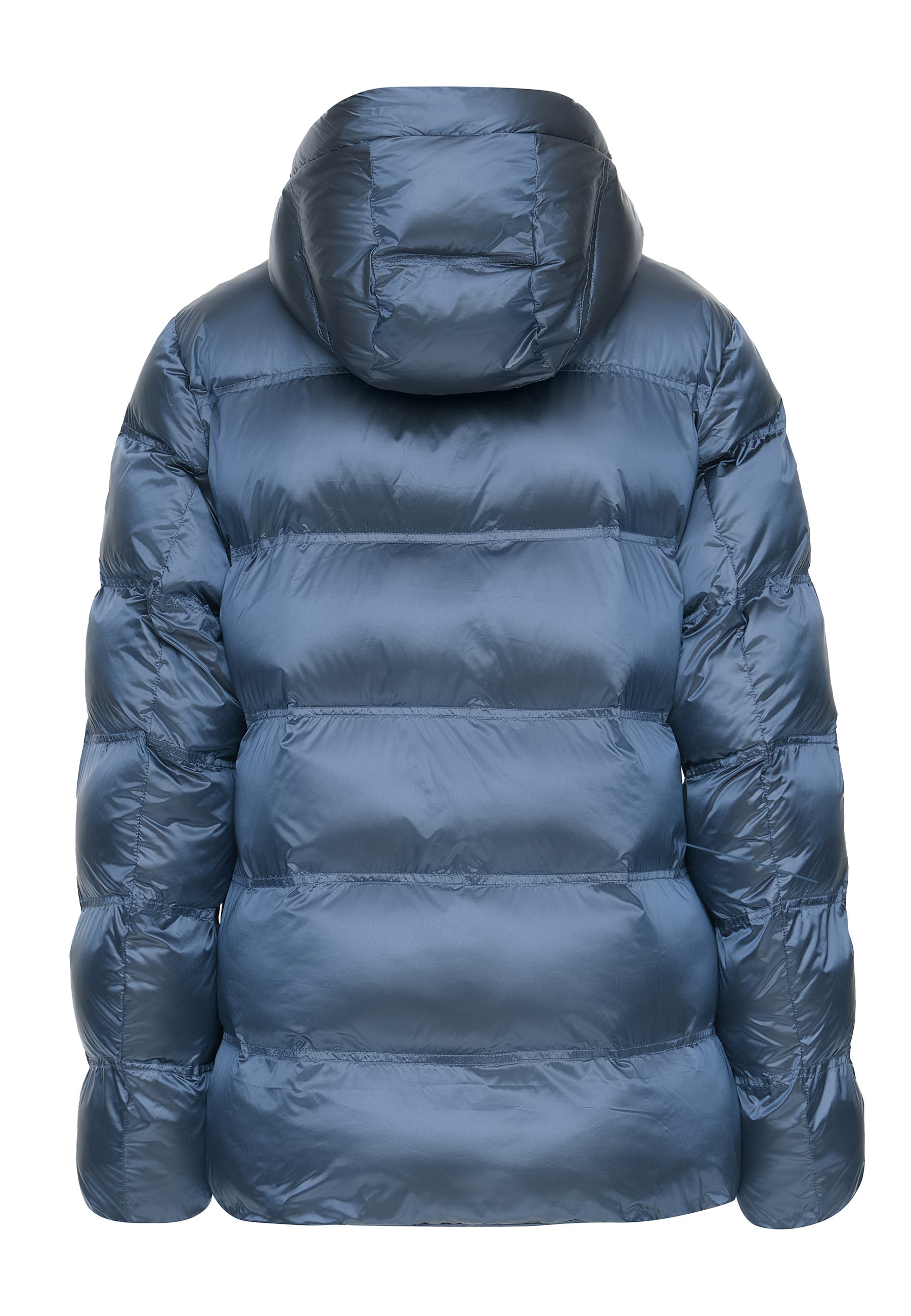 MANISA Steppjacke, mit Kapuze, mit Stehkragen, Kapuze und elastischem Ärmelsaum