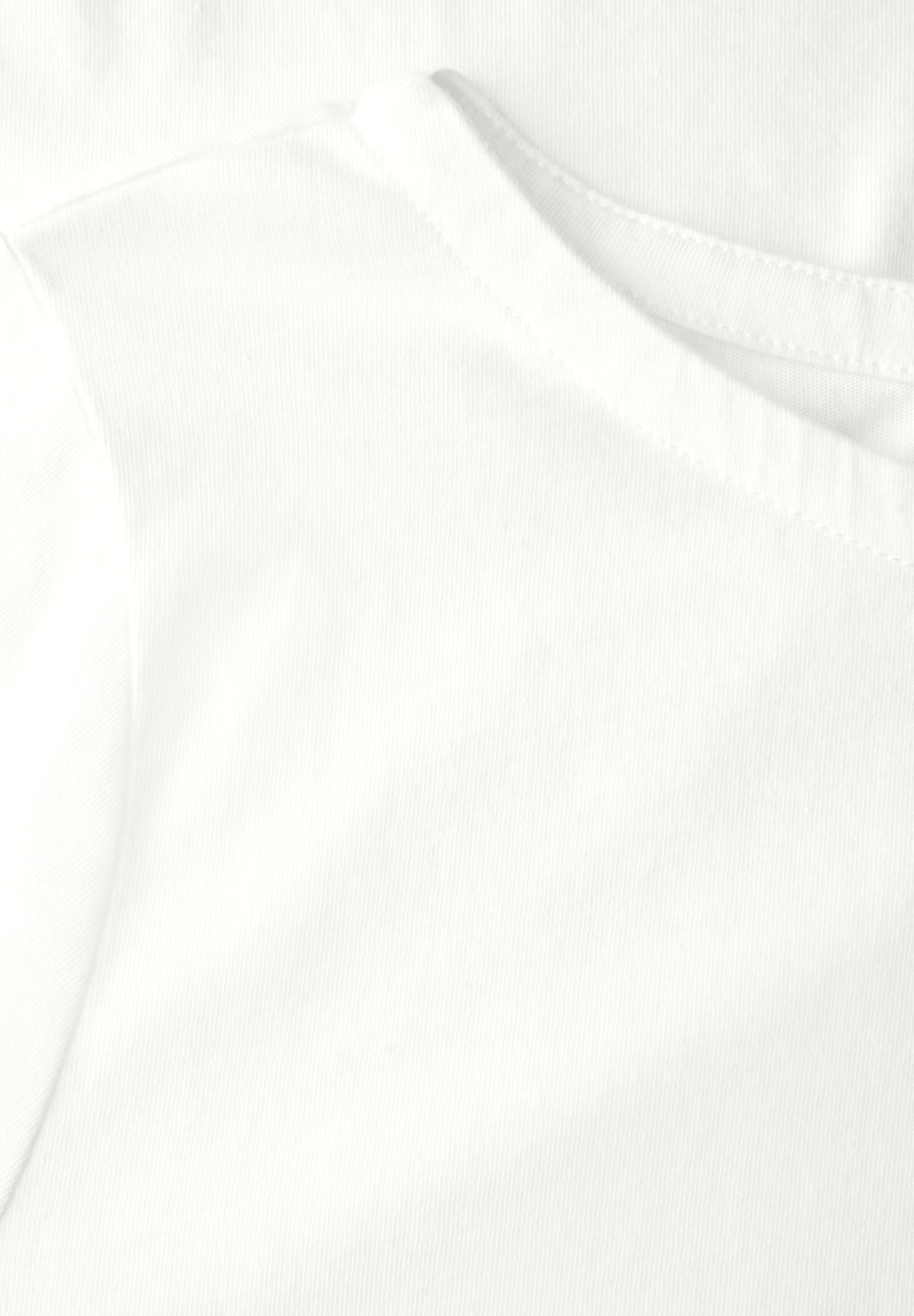 STREET ONE T-Shirt, U-Boot Ausschnitt, Basic