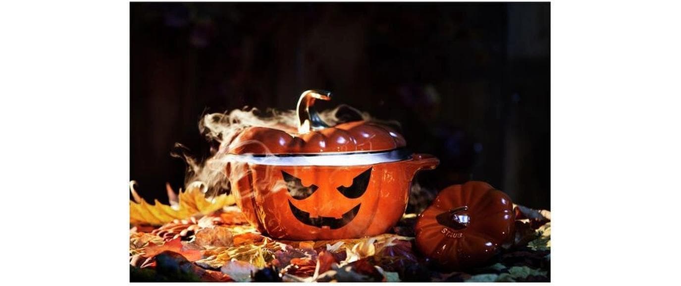 STAUB Bräter »Cocotte Kürbis 12 cm, 0.5 l« Gusseisen