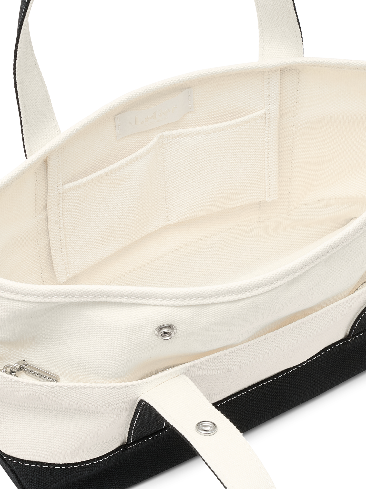 LeGer Shopper »Sheila Bag« Damen Tragetasche mit Kontrastbesatz