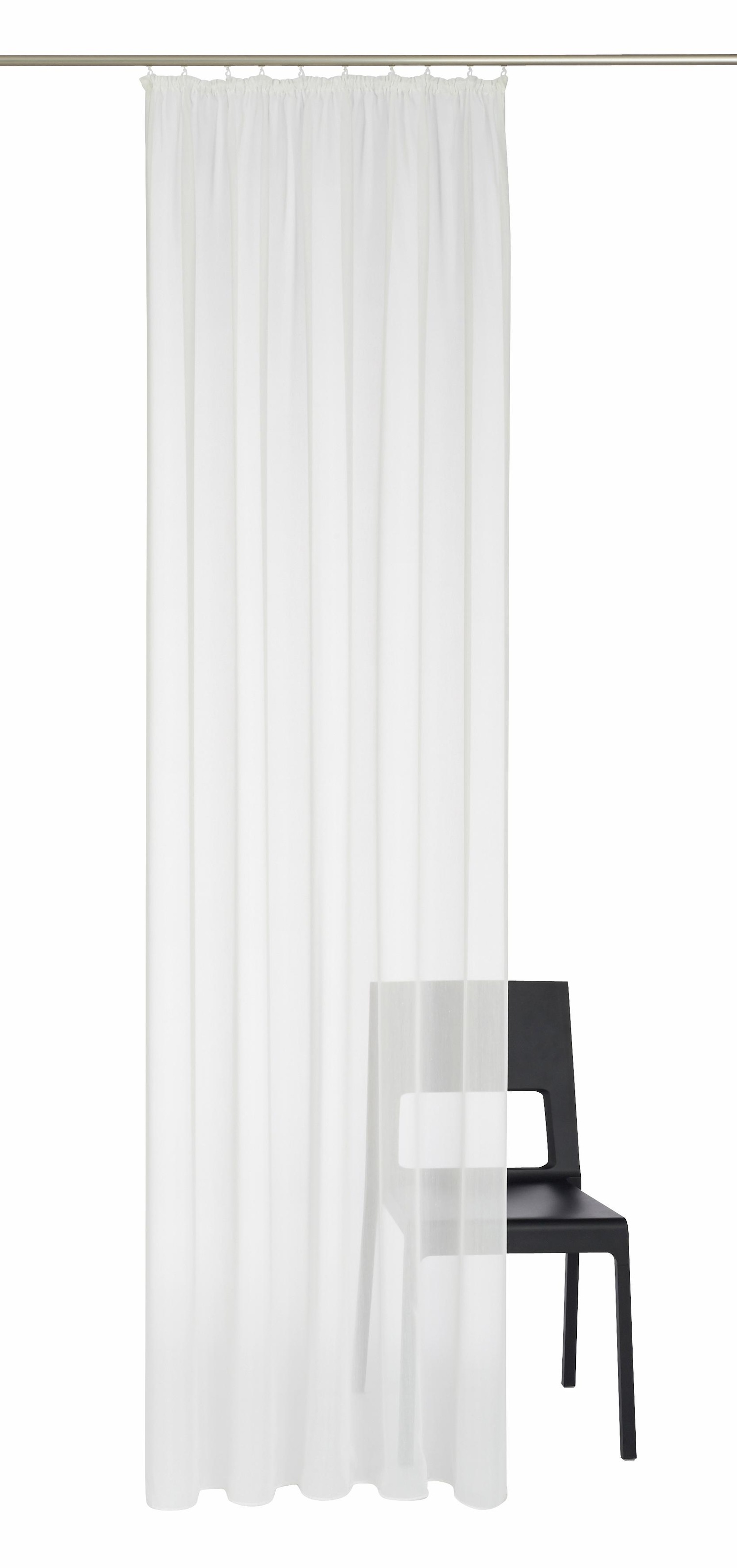 Image of ADO Goldfarbenkante Gardine »Primo«, (1 St.), transparent, unifarben bei Ackermann Versand Schweiz