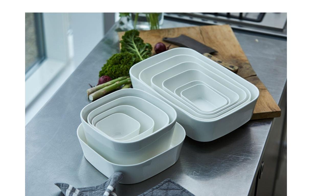   Plat à four »Rosti Modula Eckig« céramique | porcelaine coque ignifuge