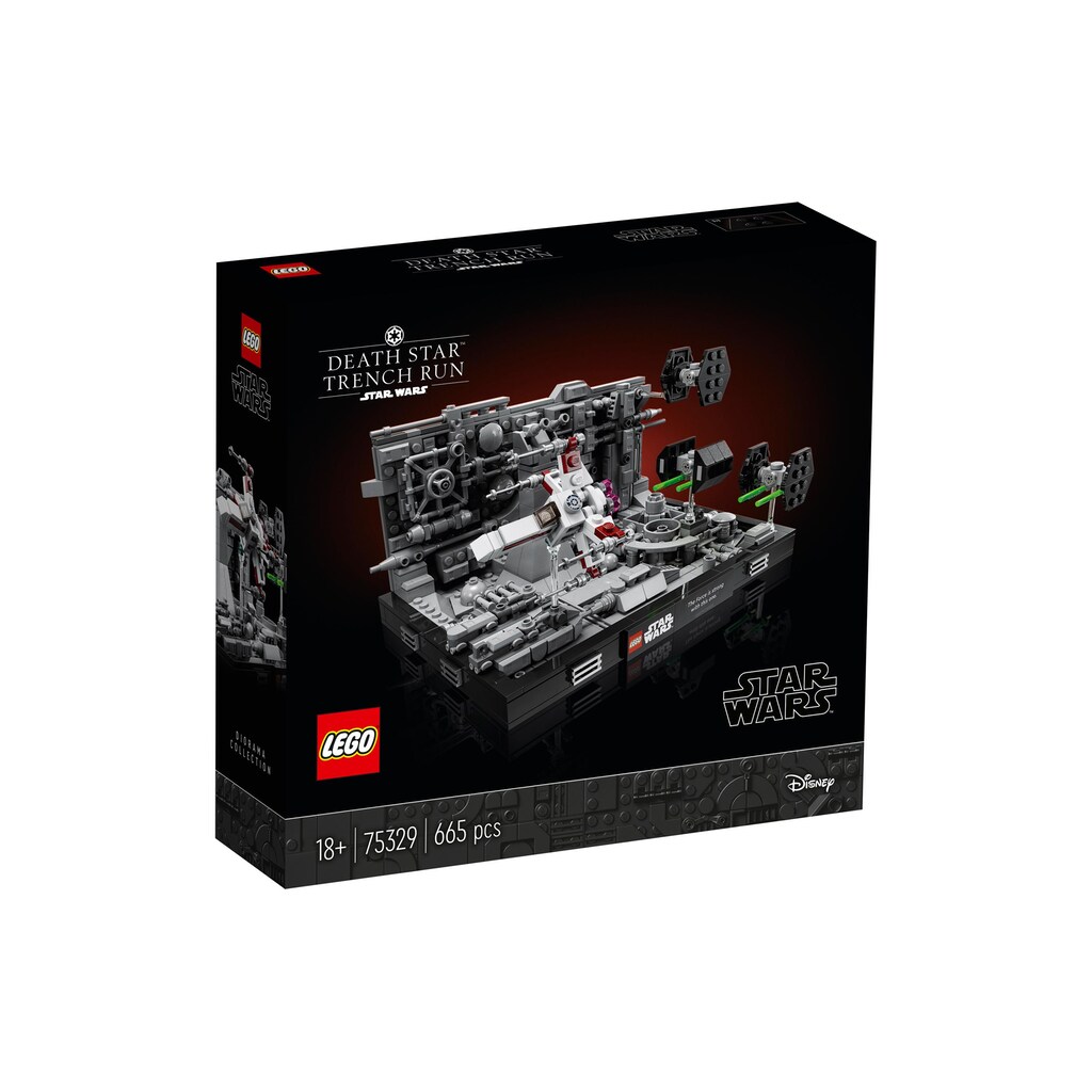 LEGO® Konstruktionsspielsteine »Wars Death Star Trench«, (665 St.)