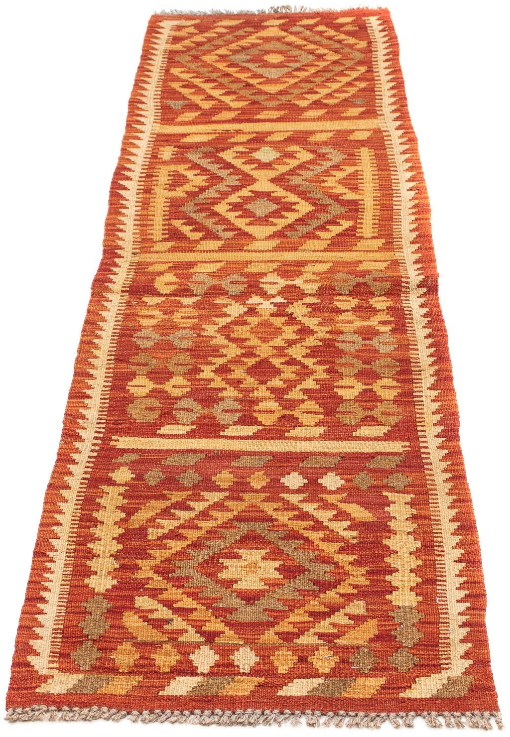 Image of morgenland Läufer »Kelim Maimene Medaillon 182 x 61 cm«, rechteckig, 0,5 mm Höhe, Wendeteppich bei Ackermann Versand Schweiz