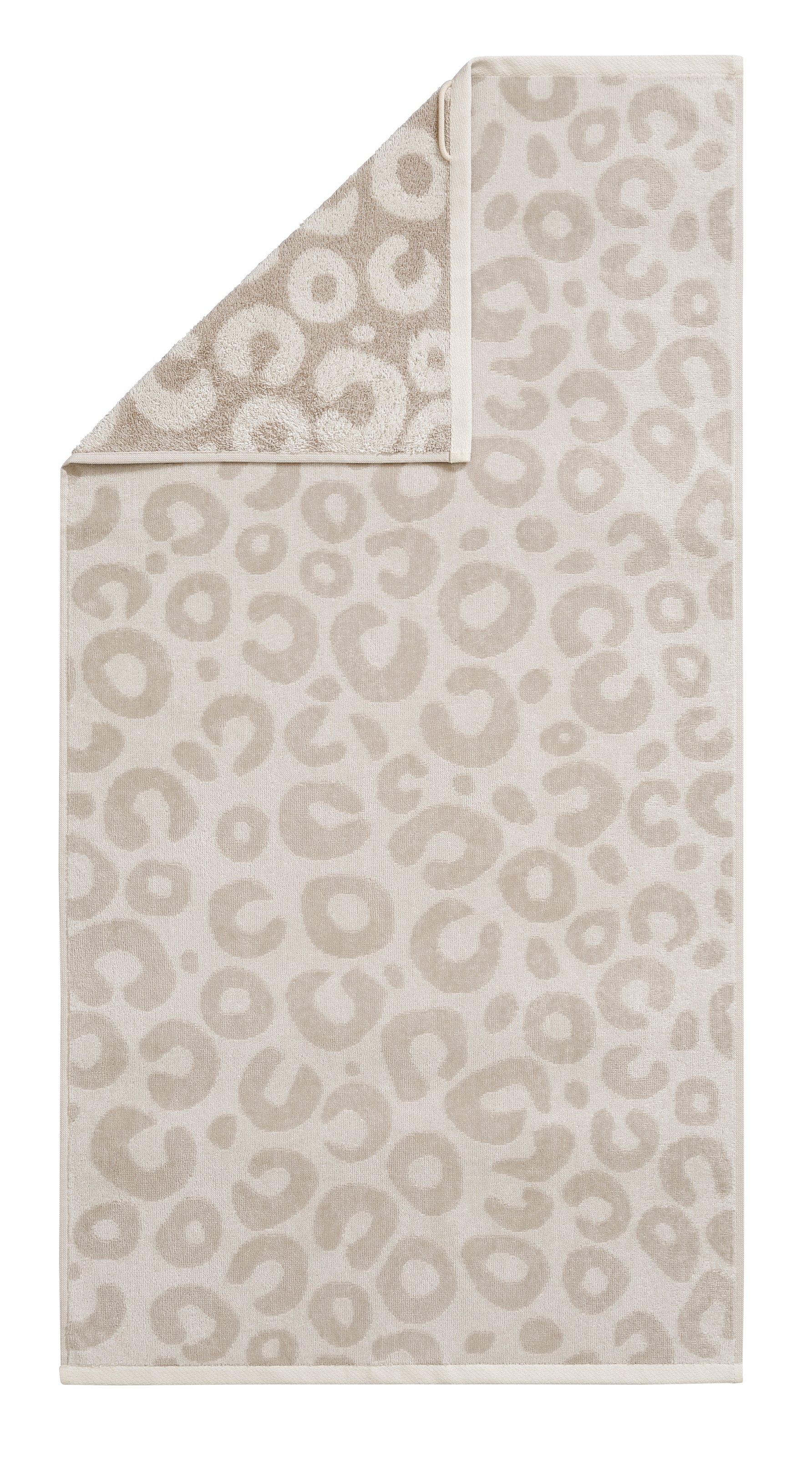 GOODproduct Set de serviettes »Anna Leopardenmuster, 8-tlg Handtuch-Set, 100% Baumwolle« Ensemble 8 Velours en frottier Duschtücher, Handtücher und Gästetücher, weich, modern, Animal Print