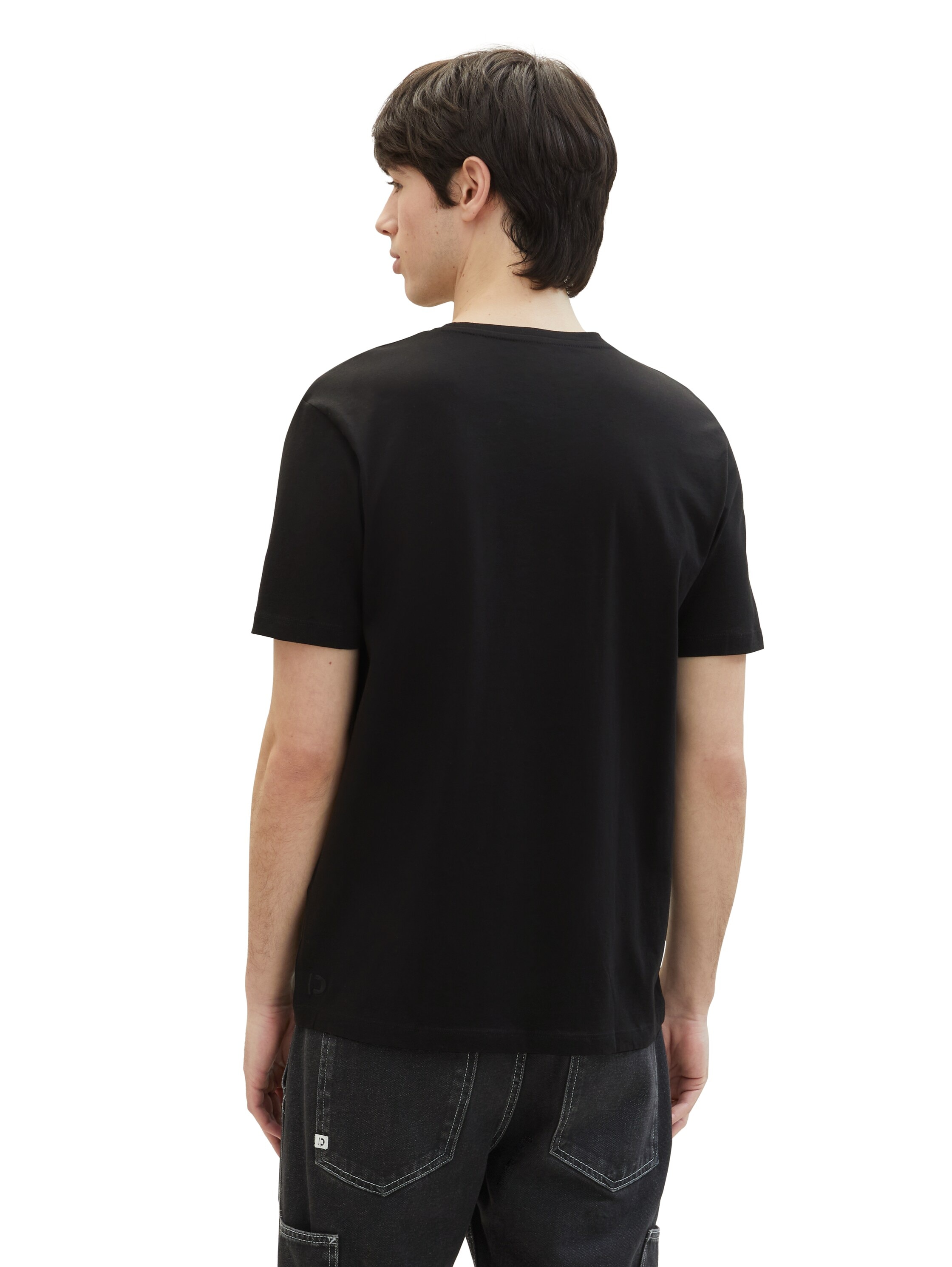 TOM TAILOR Denim T-Shirt, (Packung, 3 tlg.)