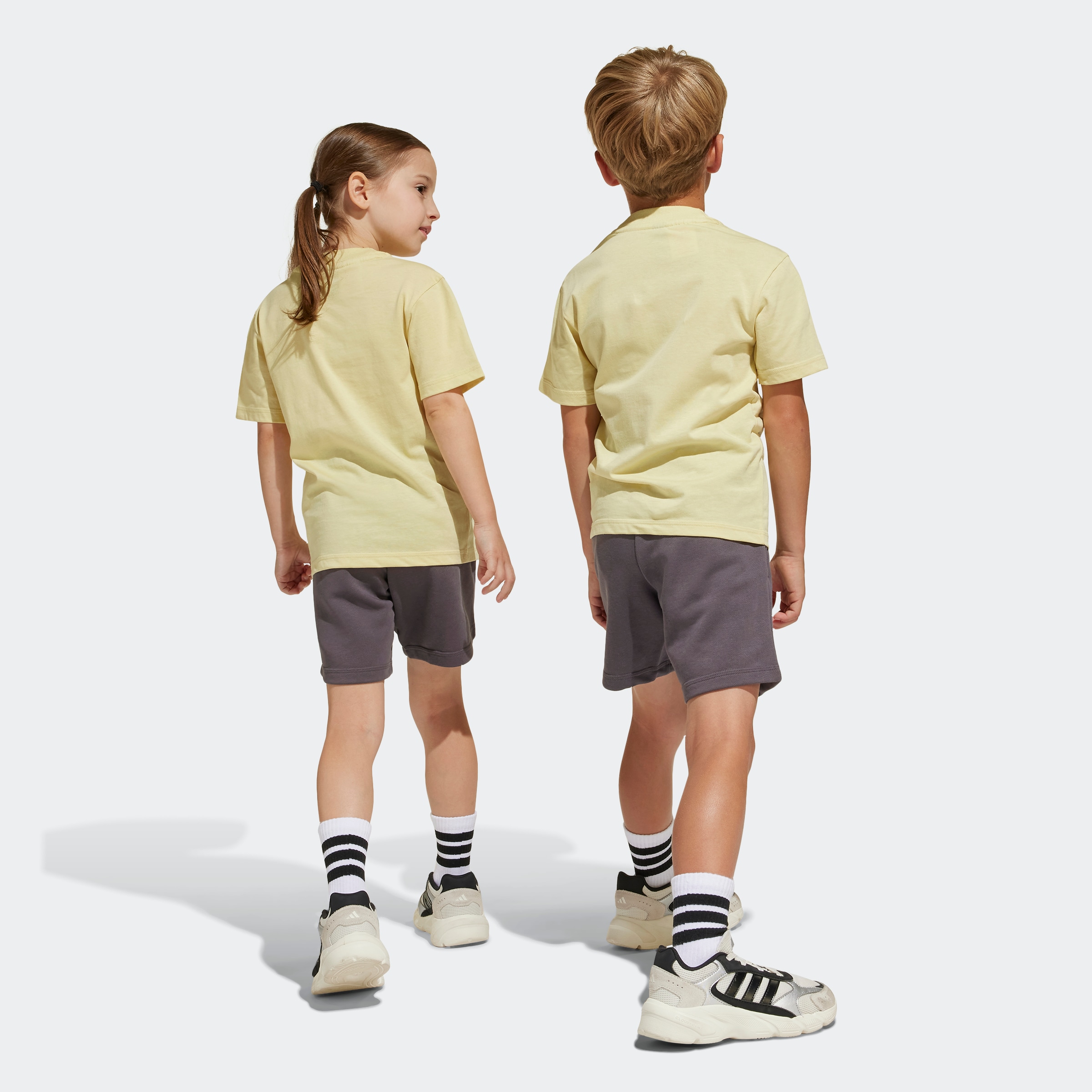 adidas Sportswear Trainingsanzug »LK LIN T-SET«, (2 tlg.)