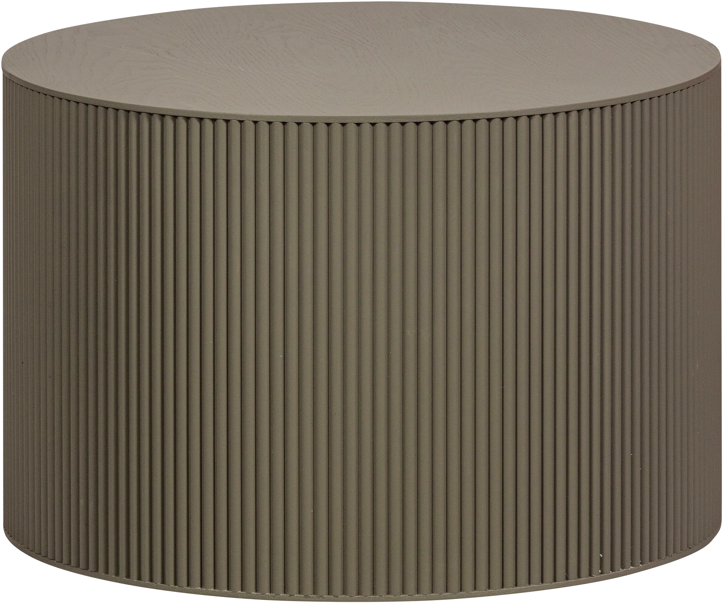Image of WOOOD Beistelltisch "Prague" runde Form, aus gepresstem Plattenmaterial, Höhe 40 x ø 60 cm