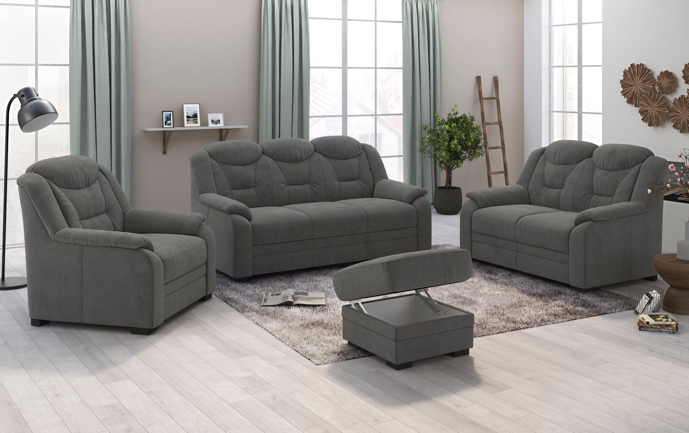 COTTA 2-Sitzer »Marcus«, Sofa mit hoher Rückenlehne