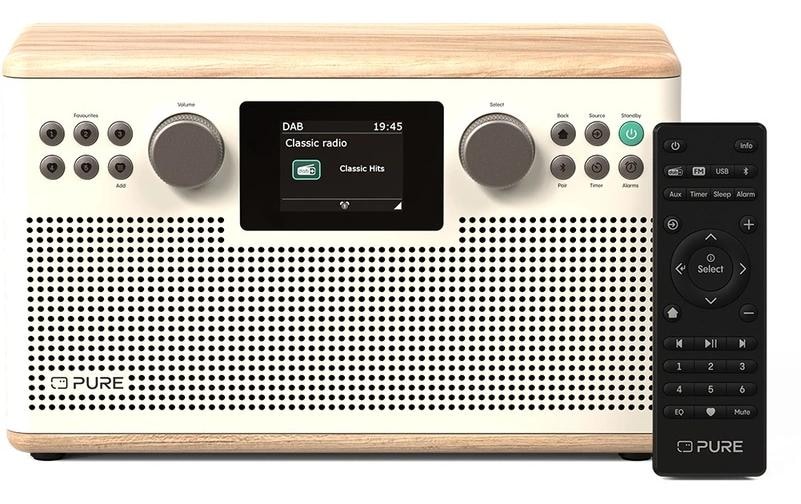 Pure Radio numérique (DAB+) »Classic H6« ( 30 W)