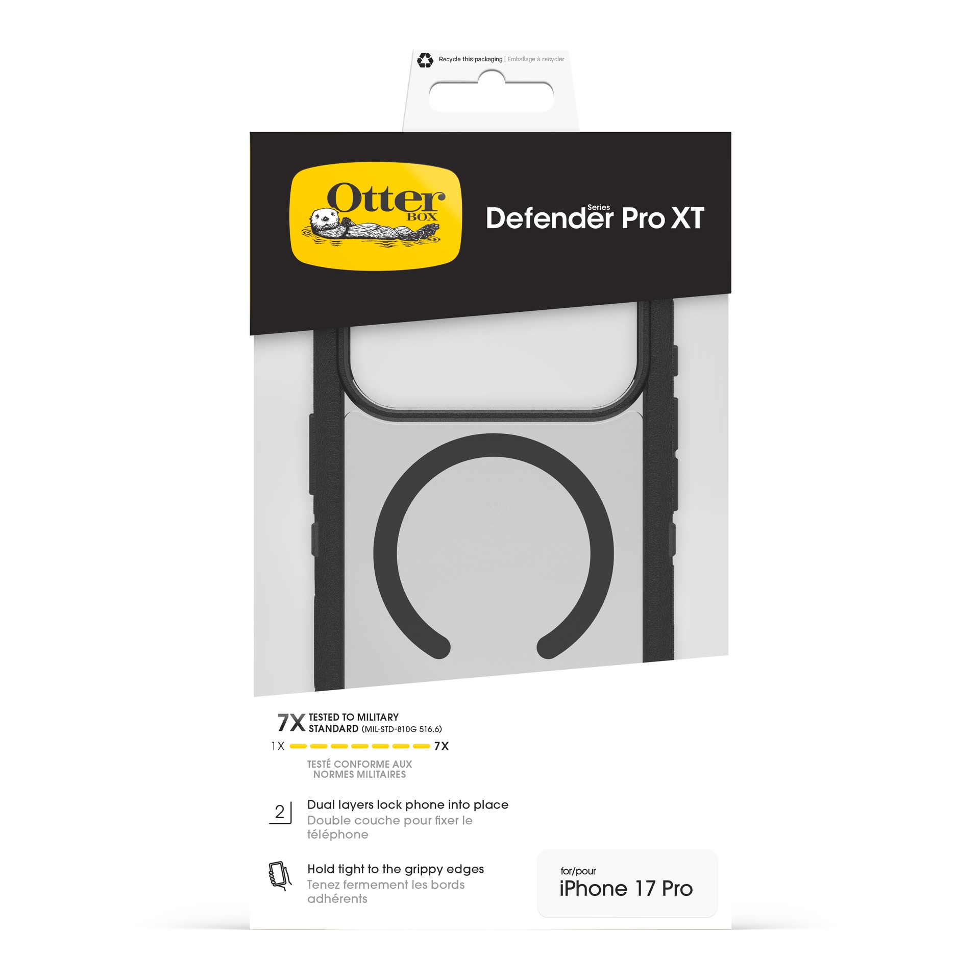 Otterbox Handyhülle »Defender Series Pro XT für Appe iPhone 17 Pro« Apple iPhone 17 Pro Backcover, Schutzhülle, Handyschutzhülle, Case, Schutzcase, stossfest