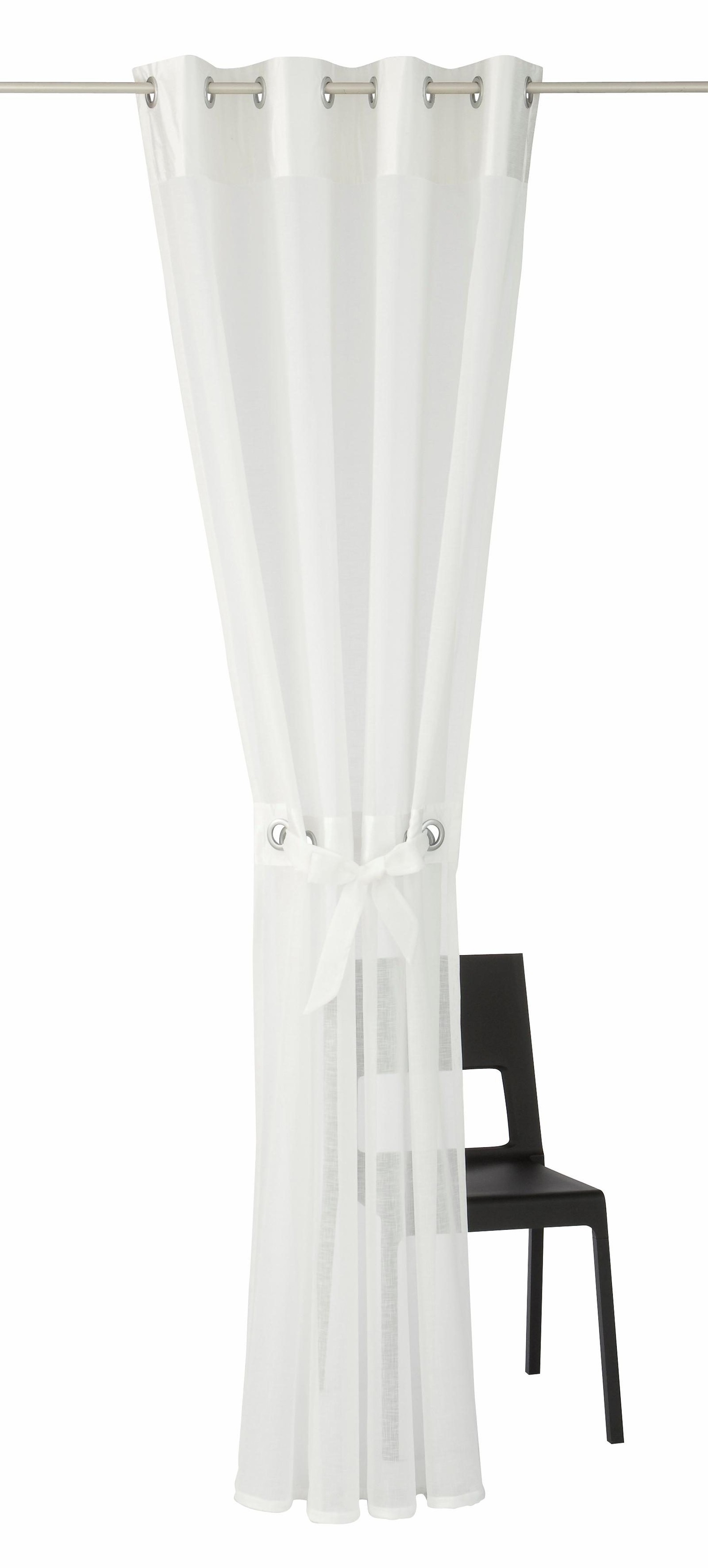 Image of my home Gardine »Willow«, (1 St.), Vorhang, Fertiggardine, inkl. Raffhalter, halbtransparent bei Ackermann Versand Schweiz