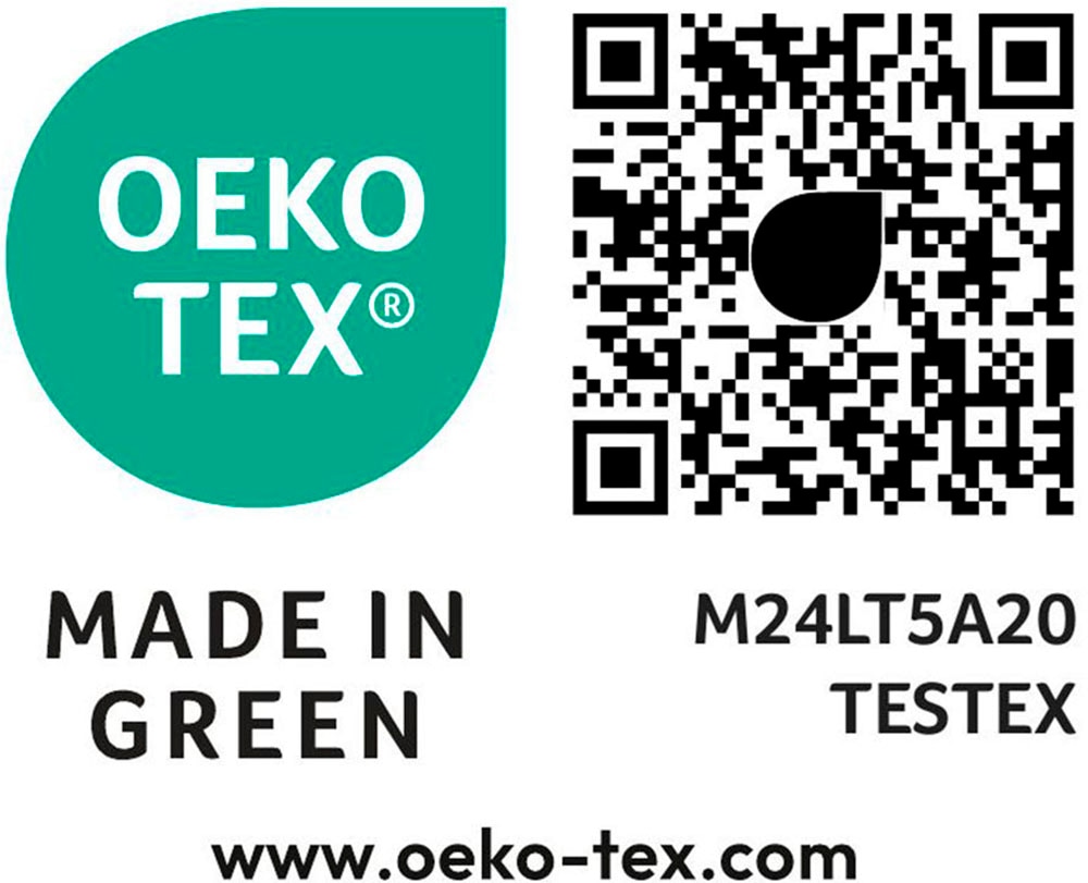 andas Kissenbezug »Greta«, (2 St.), in Renforcé Qualität aus 100% Baumwolle, mit Reissverschluss, Kissenhülle nach STANDARD 100 by OEKO-TEX® und Made in Green zertifiziert, unterstützt die Initiative Cotton made in Africa