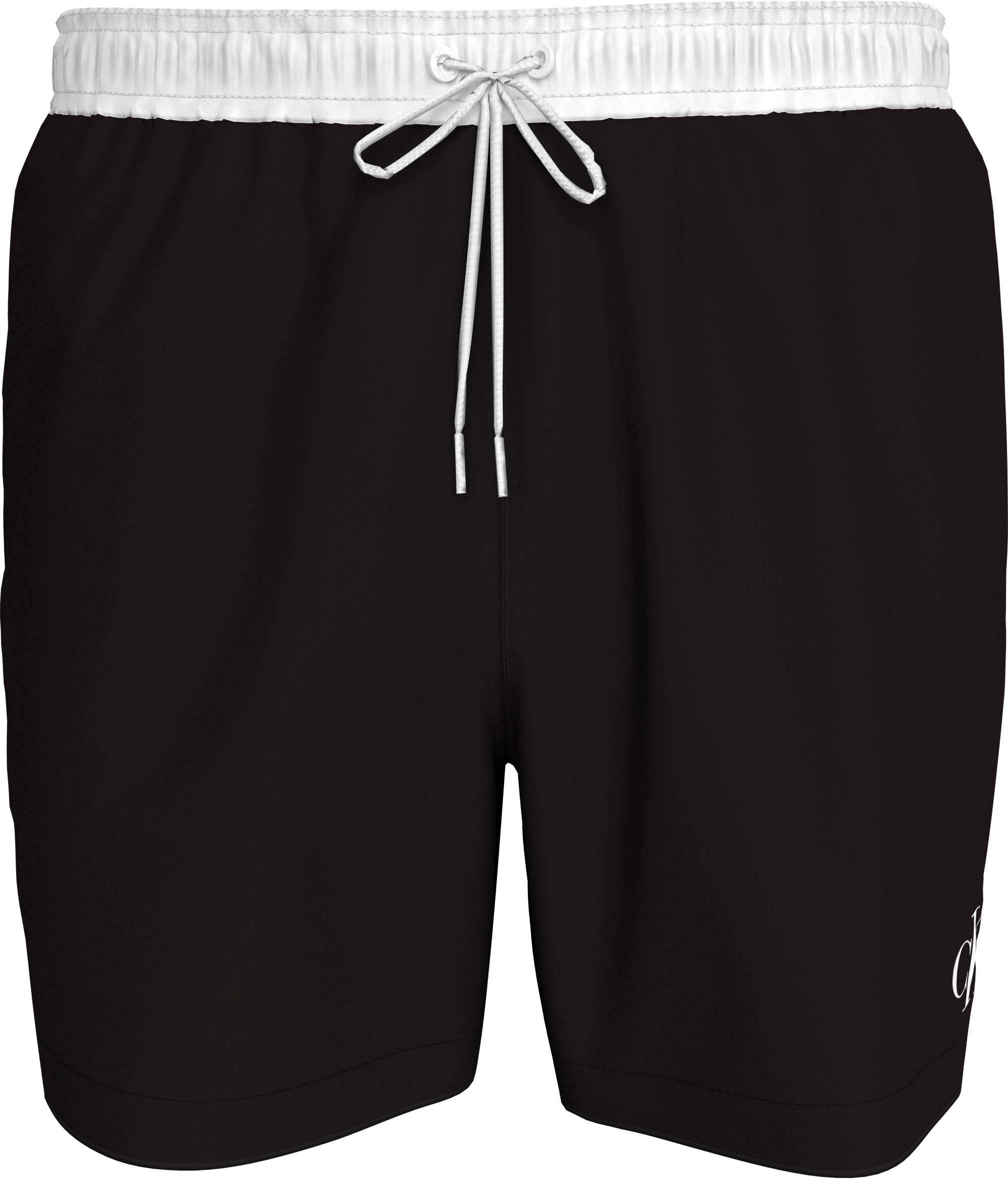 Calvin Klein Swimwear Badeshorts »MEDIUM DRAWSTRING«, mit Logodruck