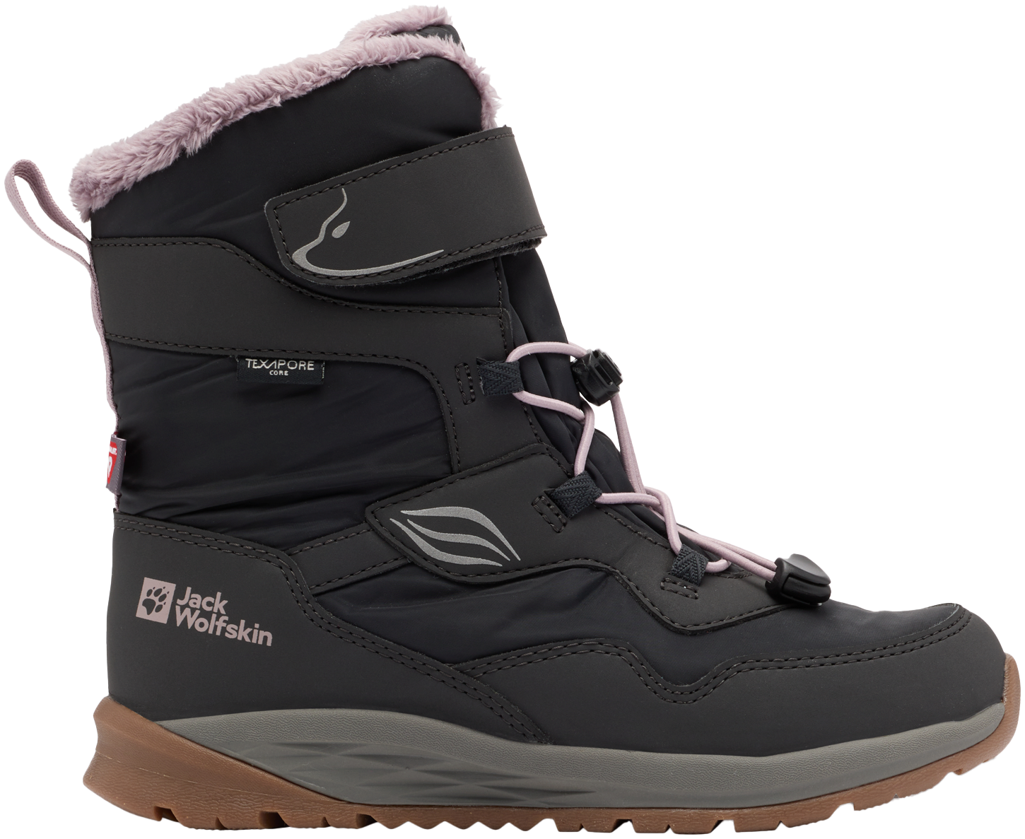 Jack Wolfskin Winterboots »POLAR BEAR-G TEXAPORE HIGH VC K«, Snowboots, Winterstiefel, Winterschuhe, wasserdicht & gefüttert