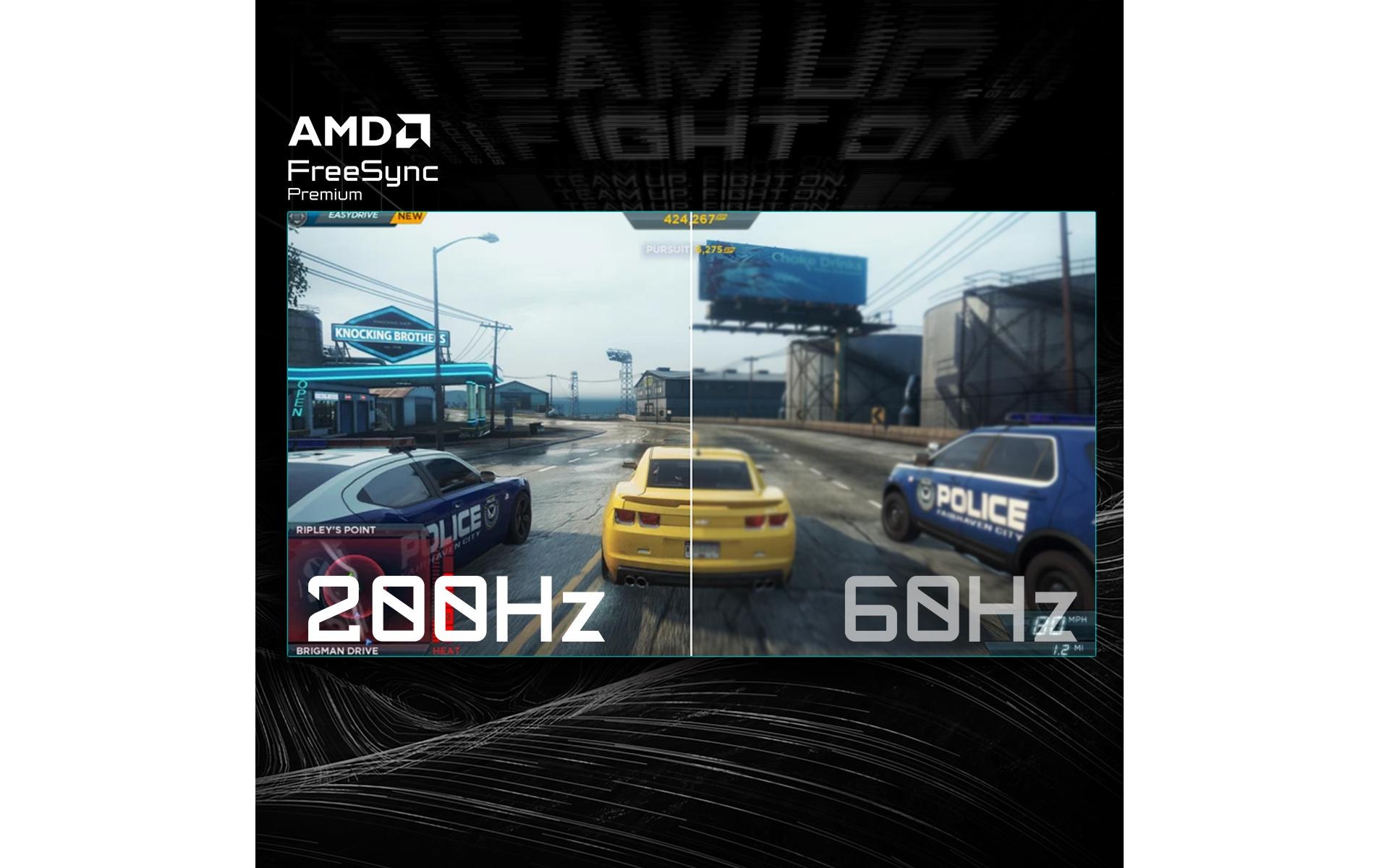 Gigabyte Moniteur de jeu »GS25F2« 62,23 cm/24,5 ″  1920 x 1080 px 1 Reaktionszeit 200 Hz