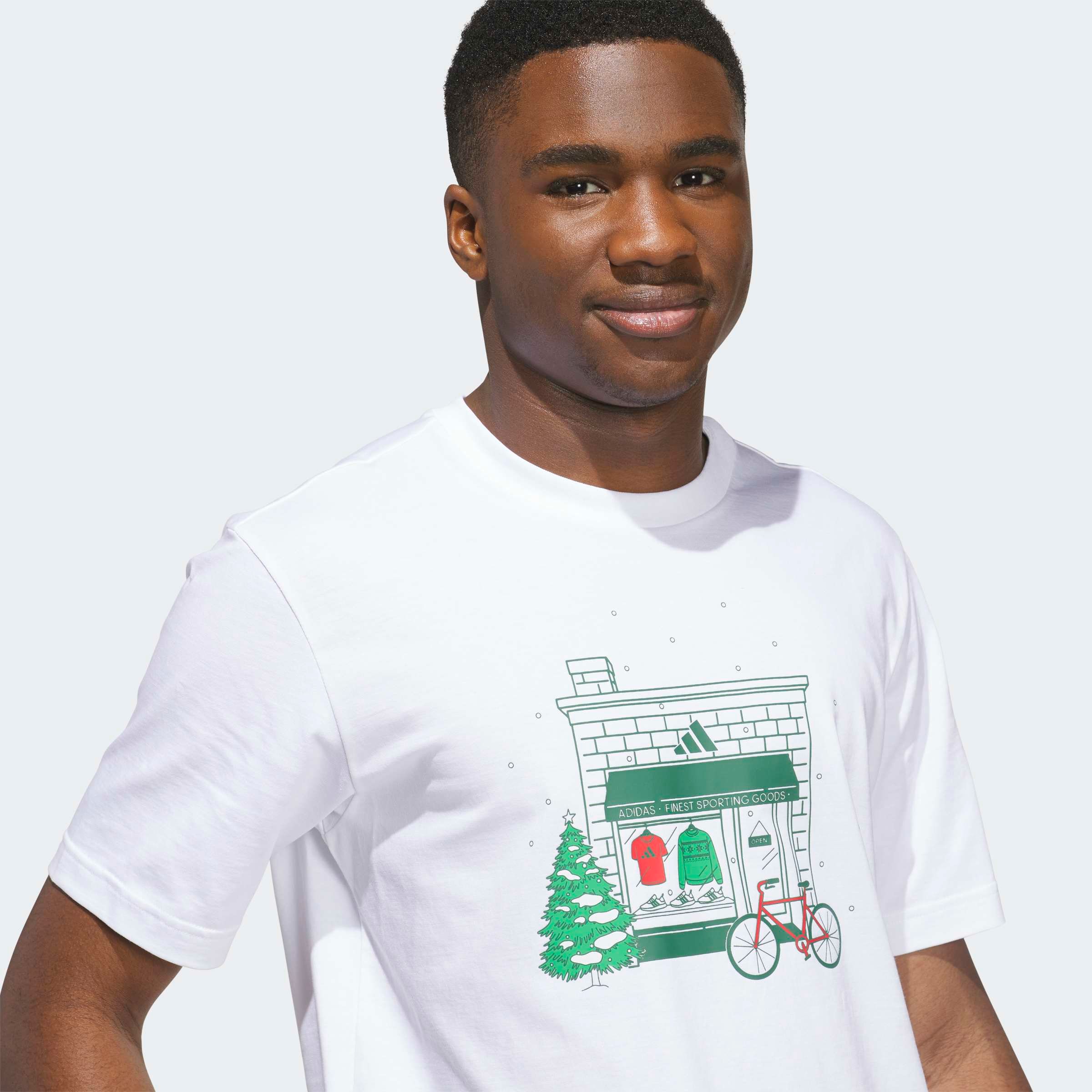 adidas Sportswear T-shirt »HOLIDAY SHOP GRAFIK«
