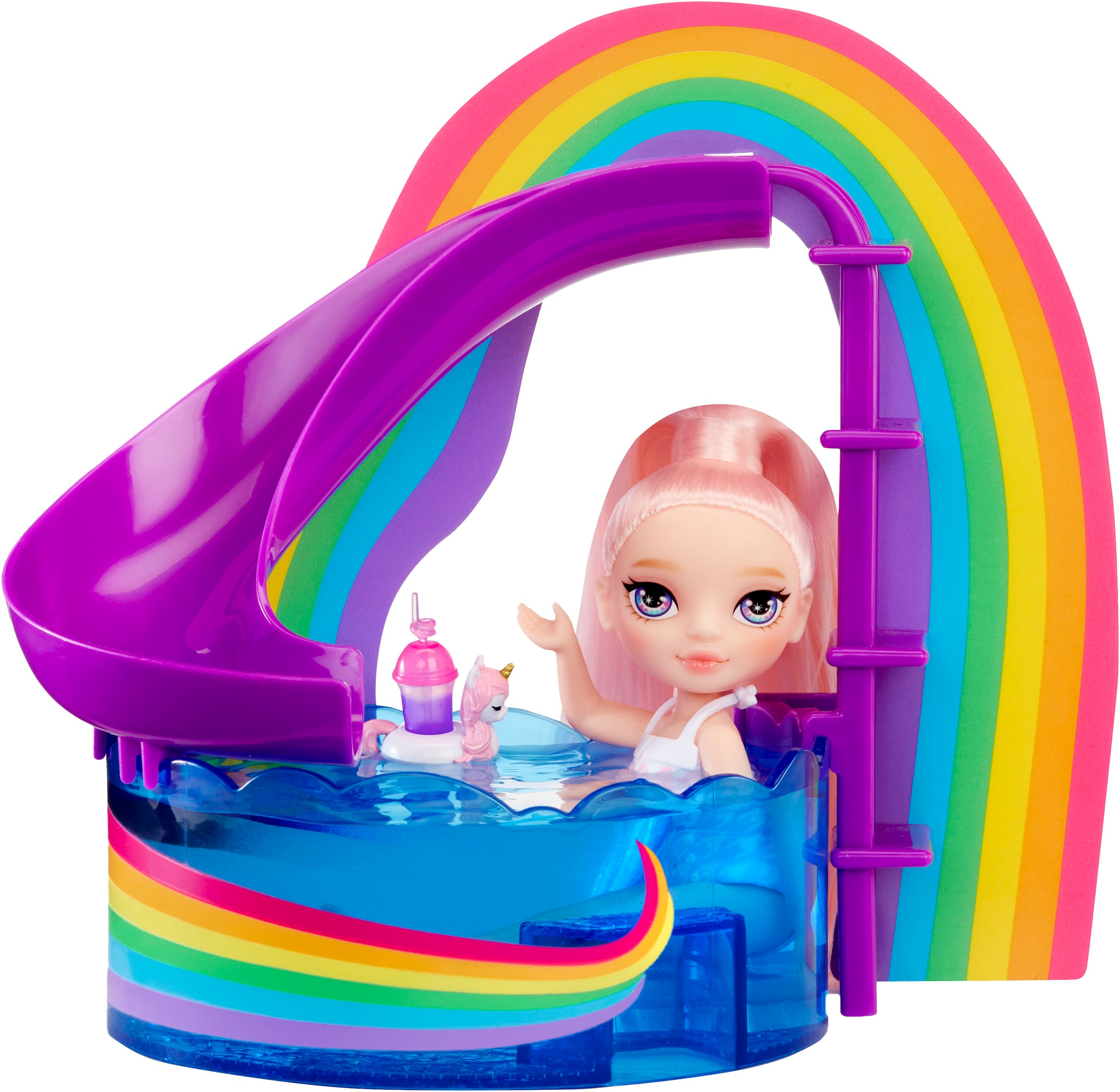 RAINBOW HIGH Mini-poupée »Rainbow High Little Pool Day with Blush Playset«