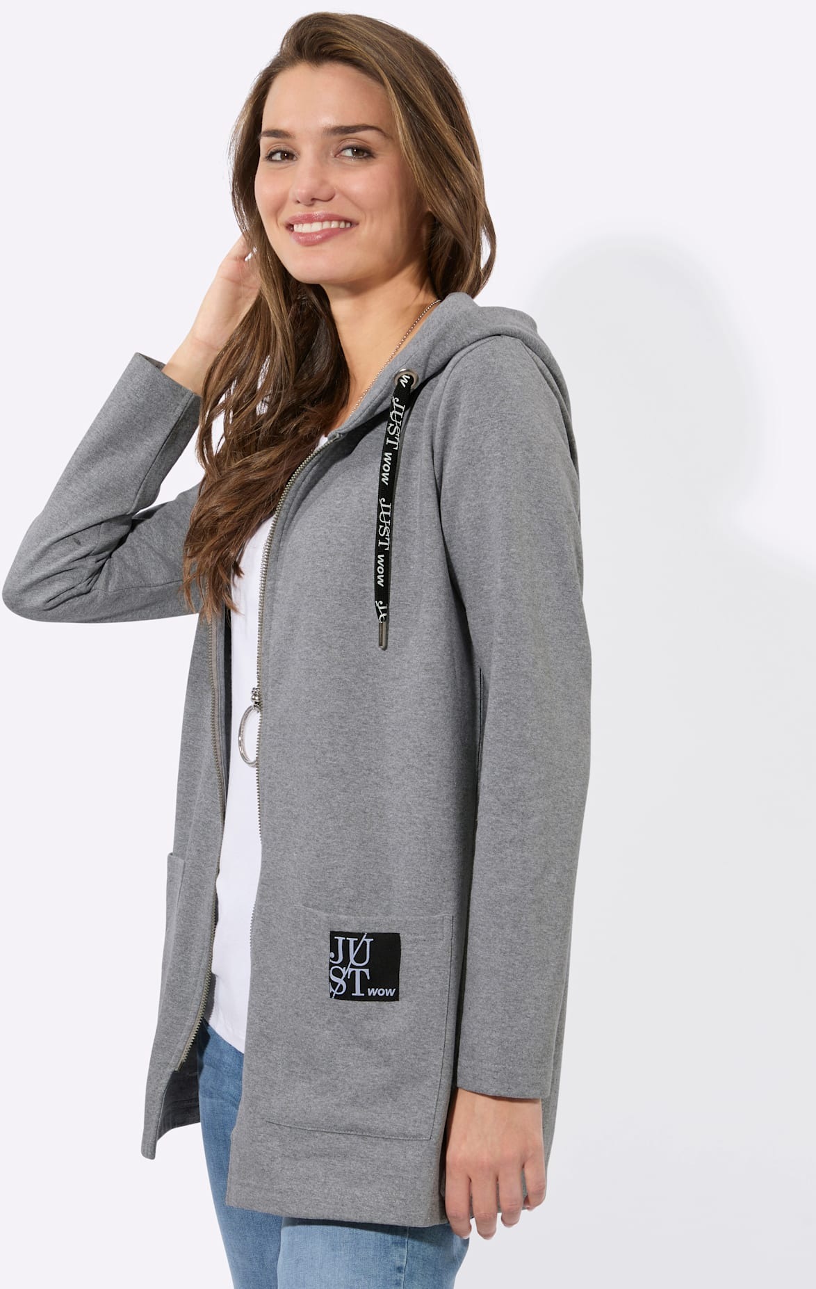 Inspirationen Veste chemise »Sweatjacke« 1