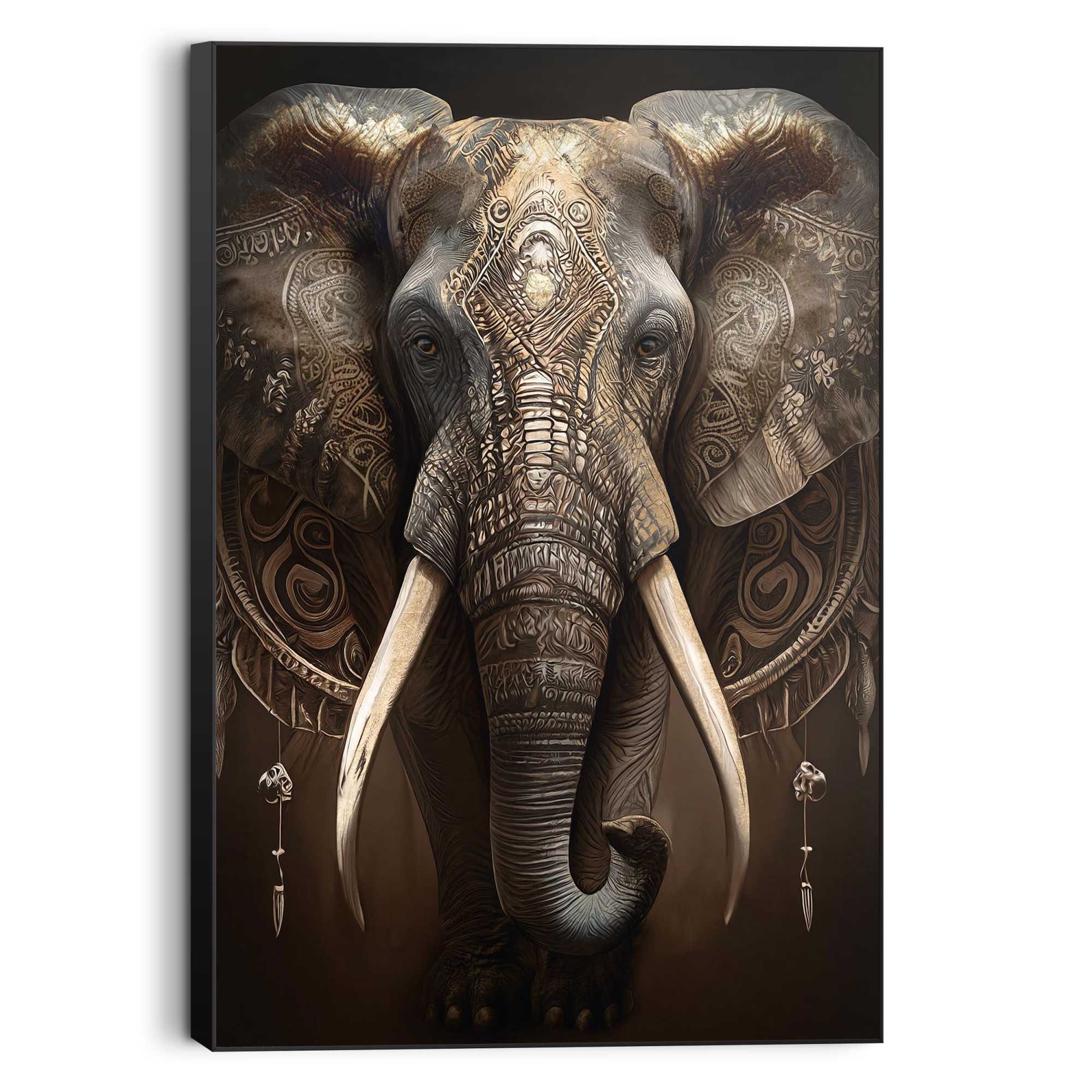 Reinders! Wandbild »Decorated Elephant«