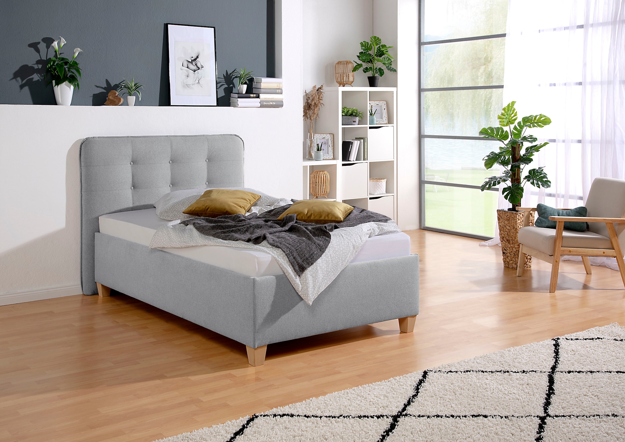 Maintal Polsterbett inklusive Bettkasten