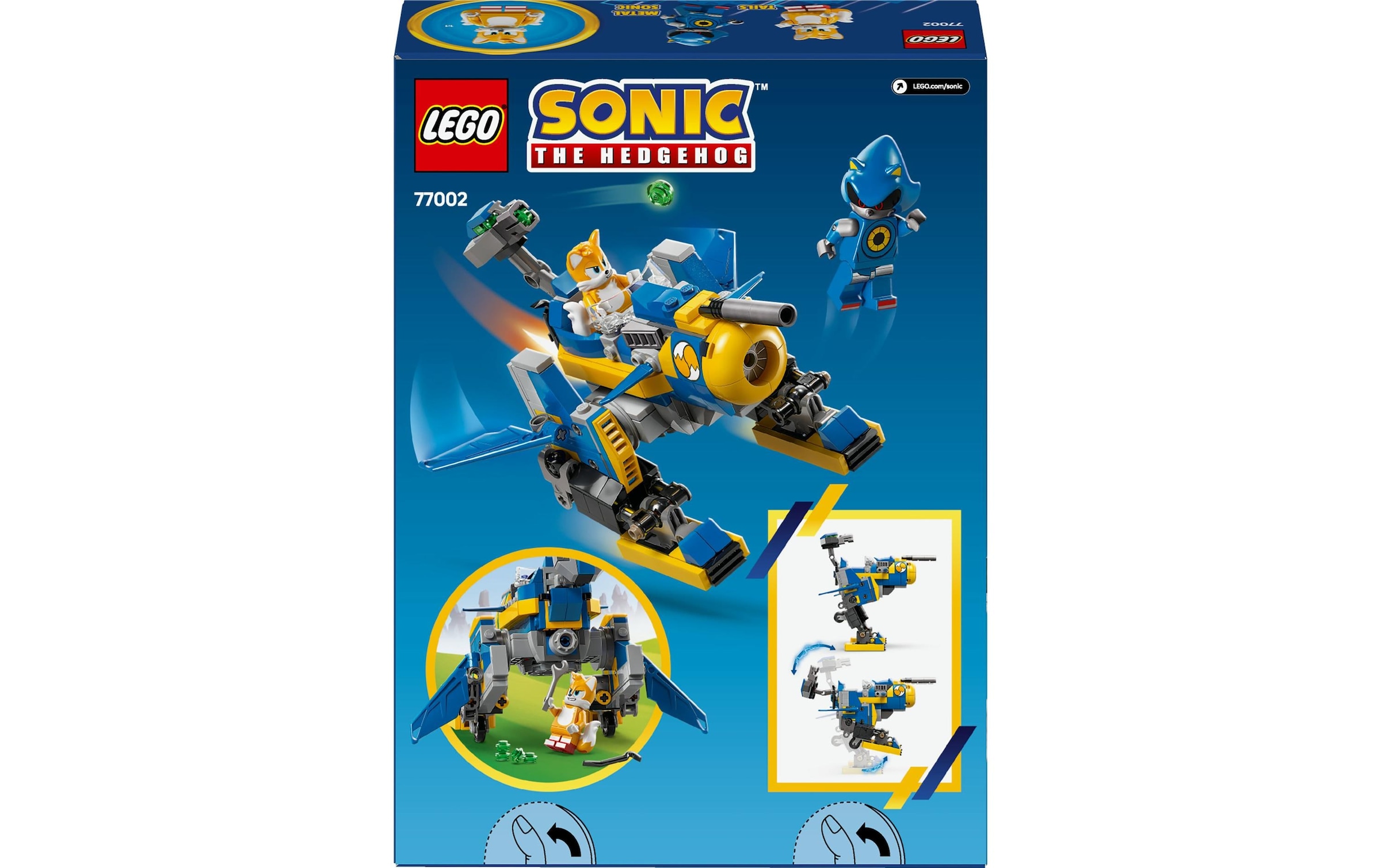 LEGO® Briques de jeu »Sonic Cyclone vs. Metal Sonic 77002«